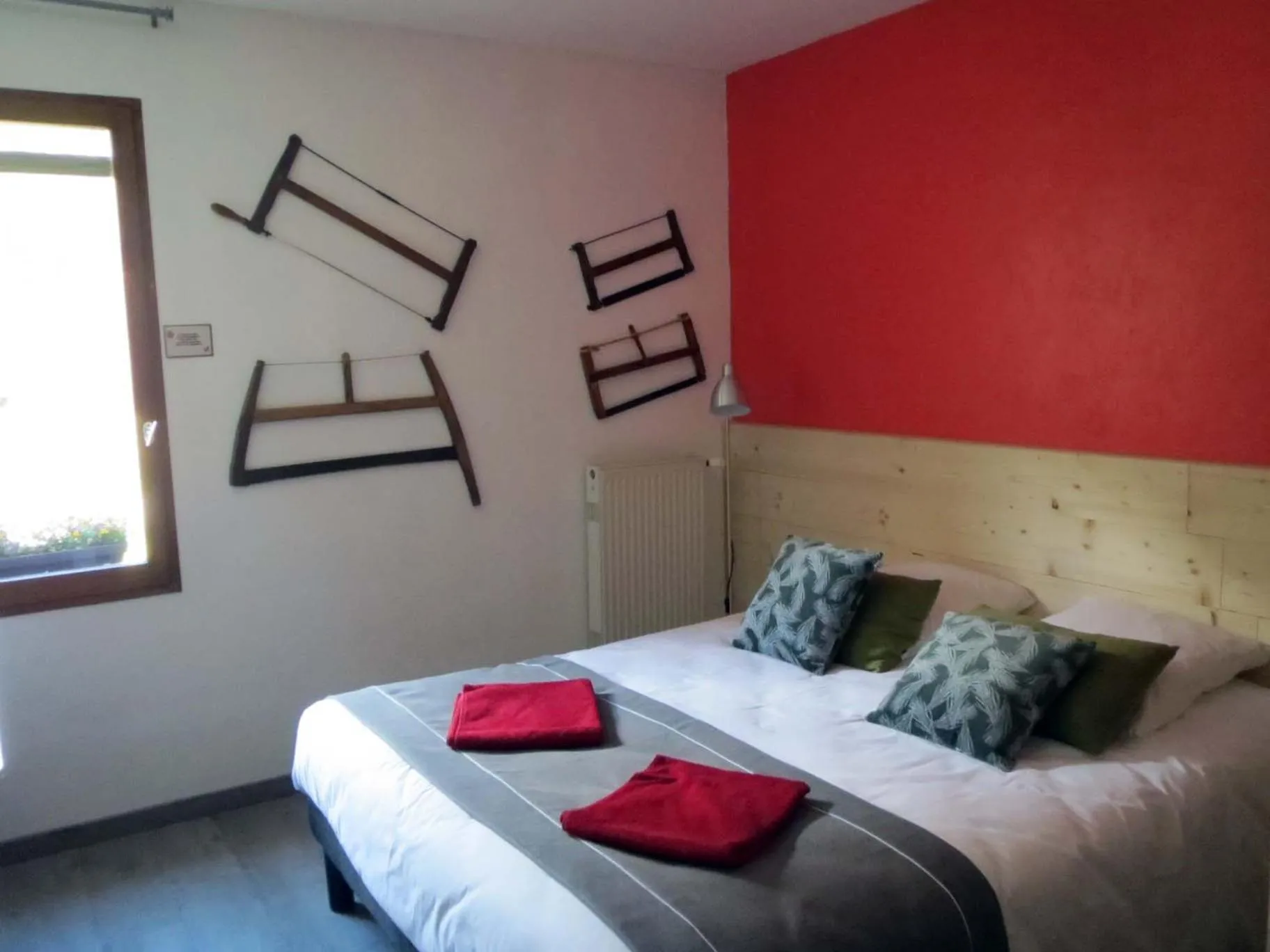 Bed in AUBERGE GAILLARD