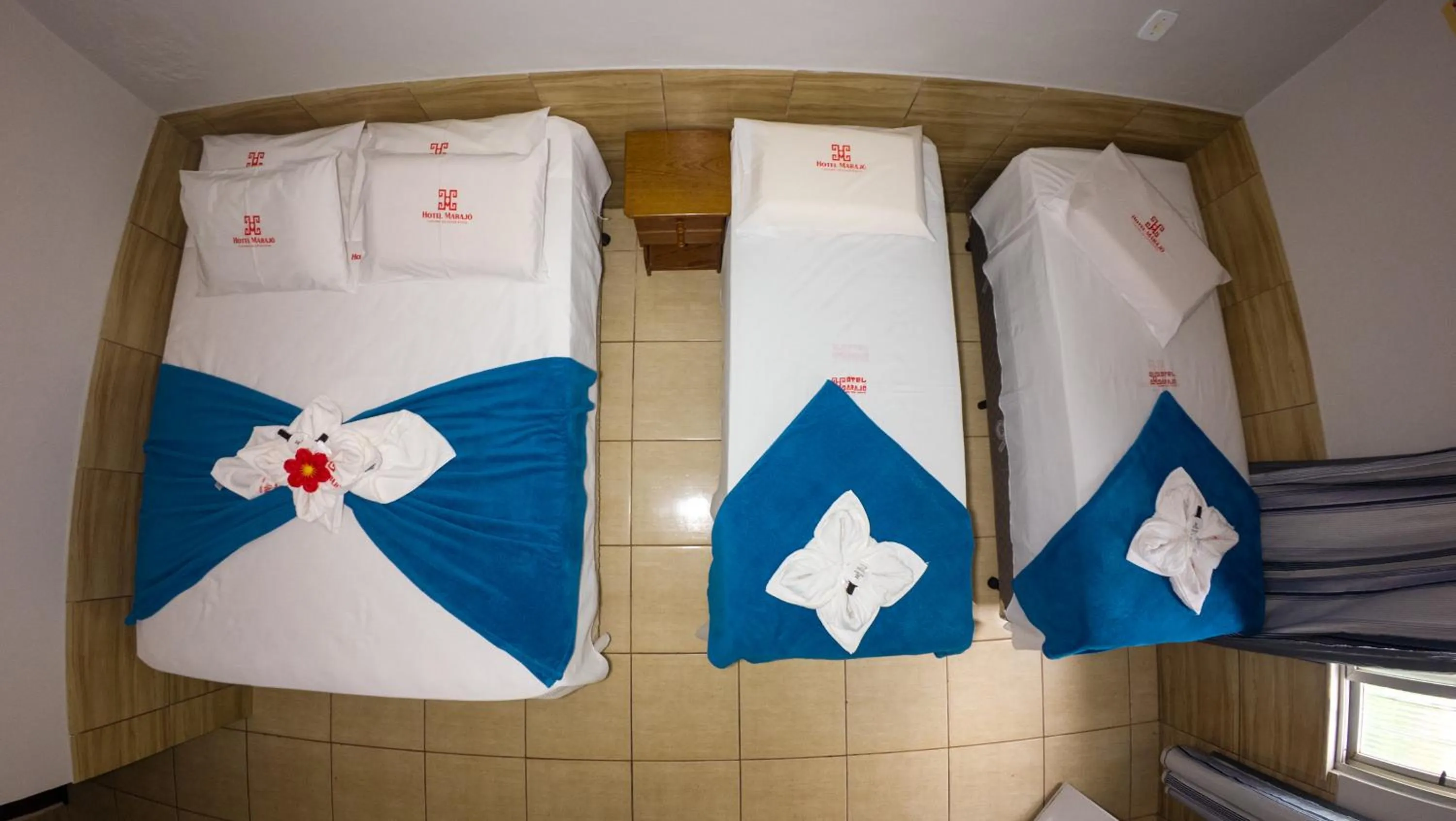 Bed in Hotel Marajó - Turismo de Experiência