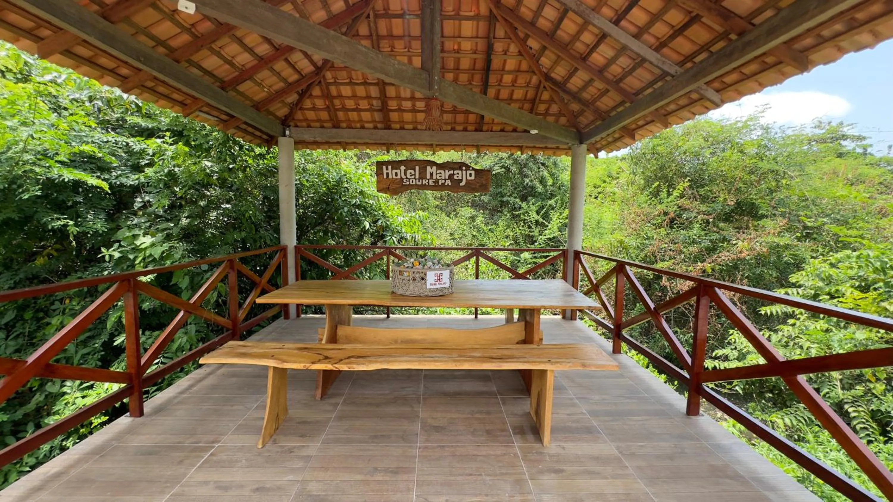 Dining area in Hotel Marajó - Turismo de Experiência