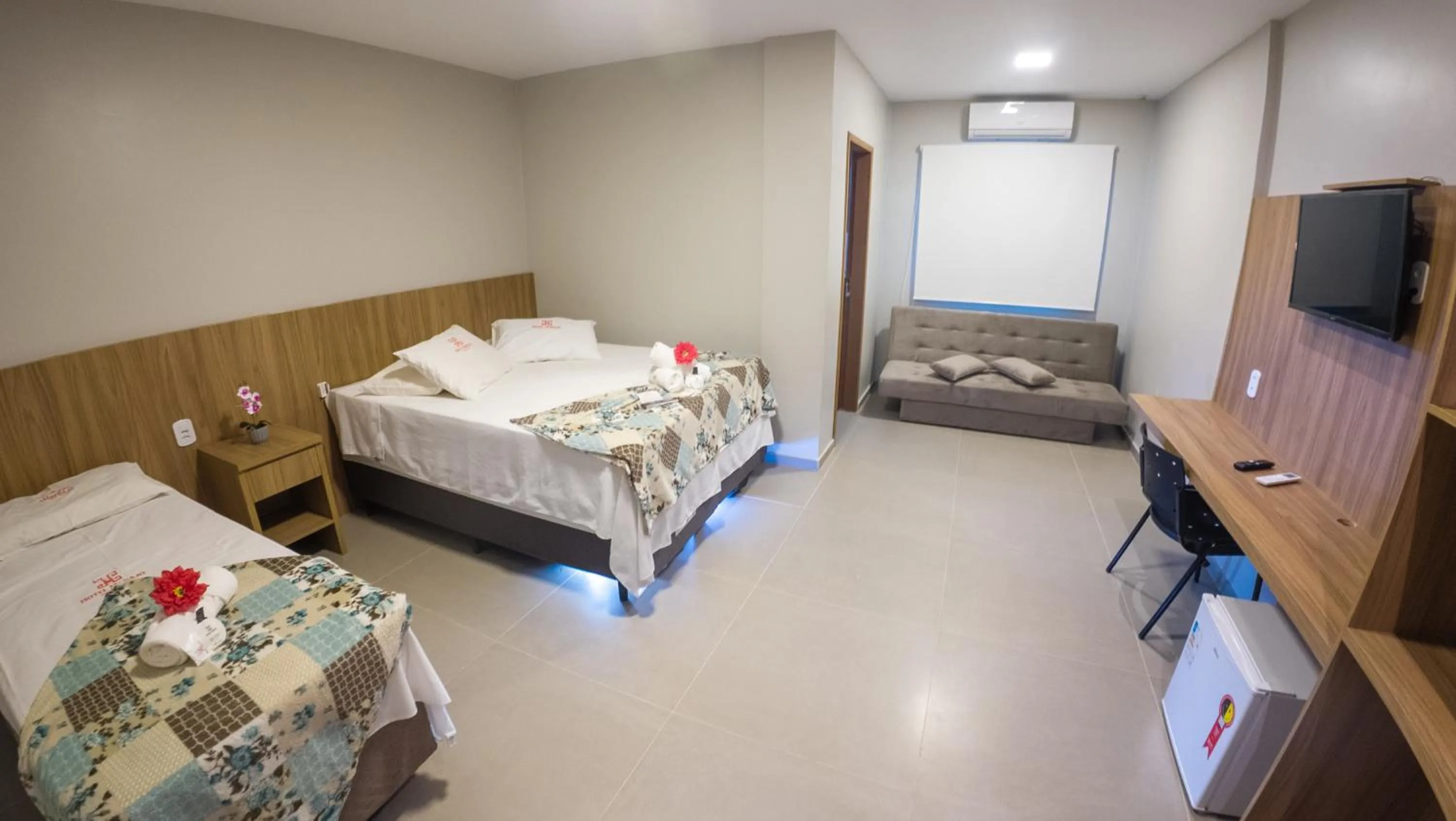 Bed in Hotel Marajó - Turismo de Experiência