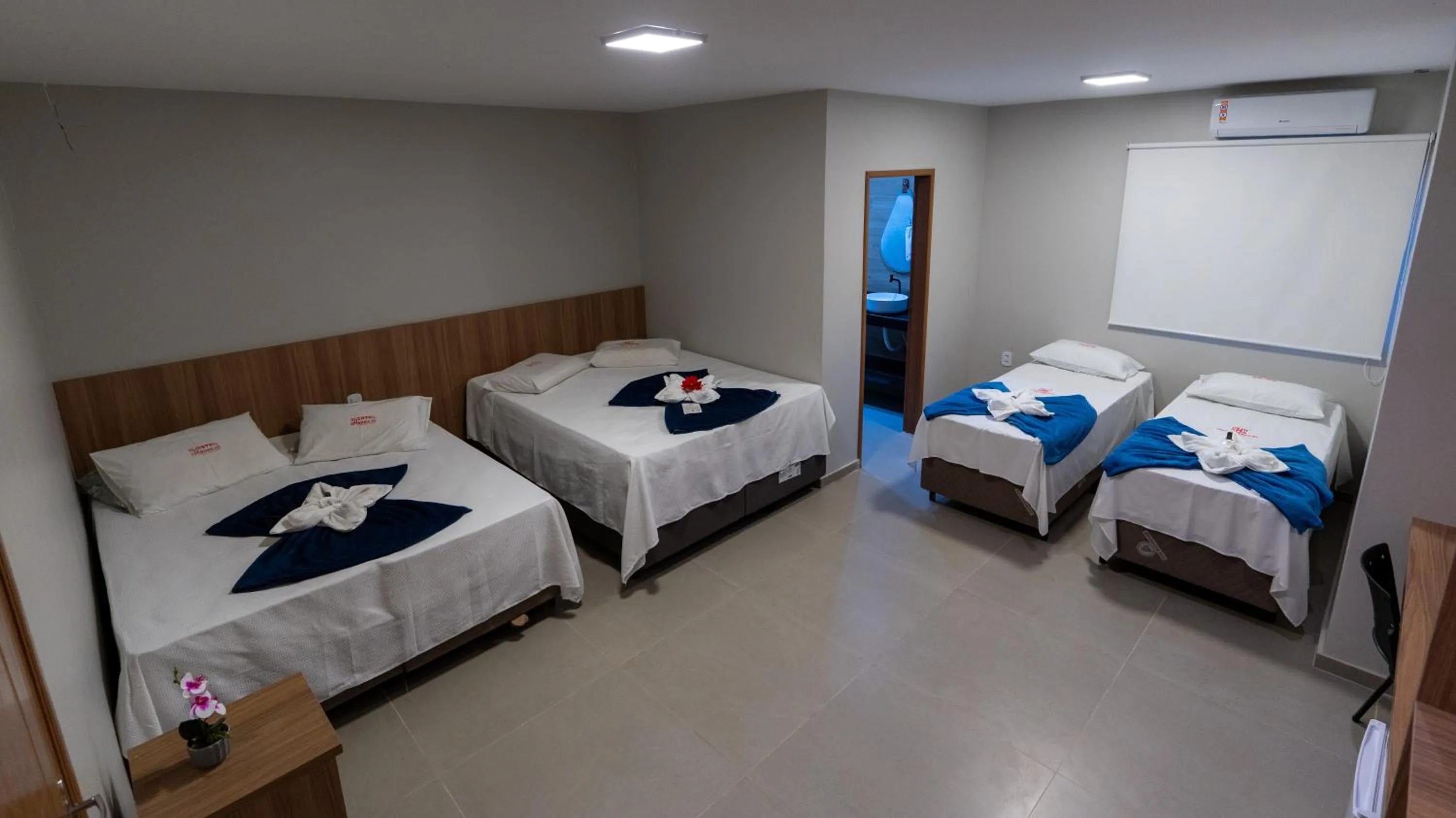 Bed in Hotel Marajó - Turismo de Experiência