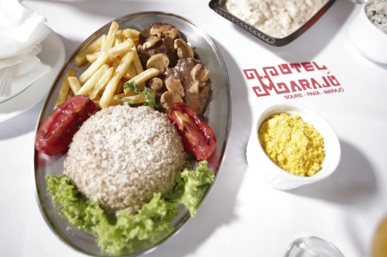 Restaurant/places to eat in Hotel Marajó - Turismo de Experiência