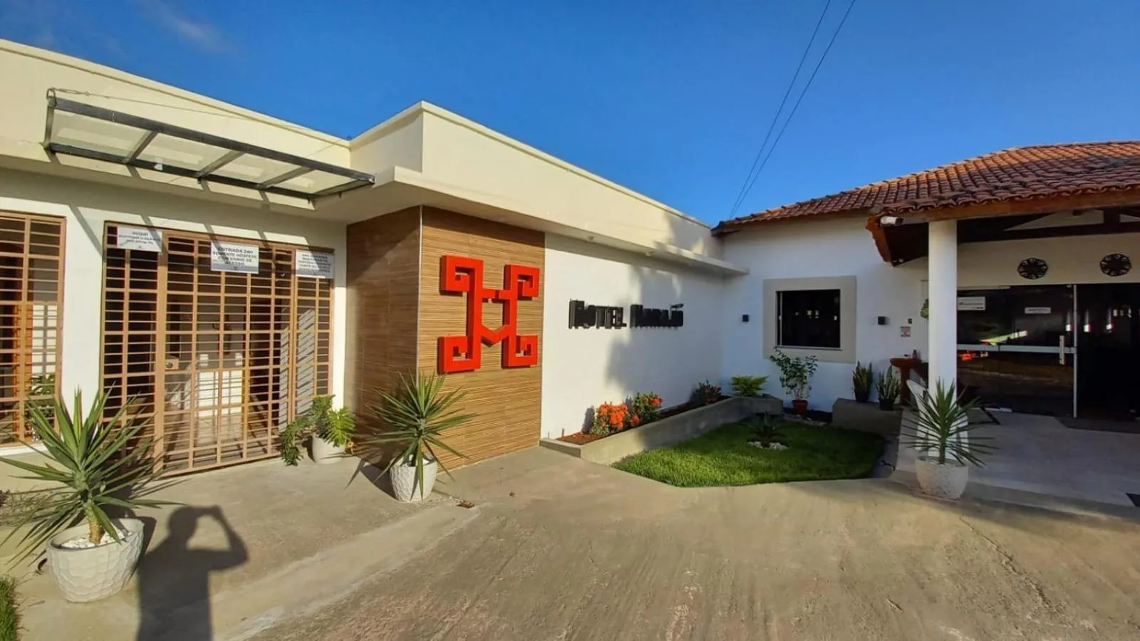 Property building in Hotel Marajó - Turismo de Experiência