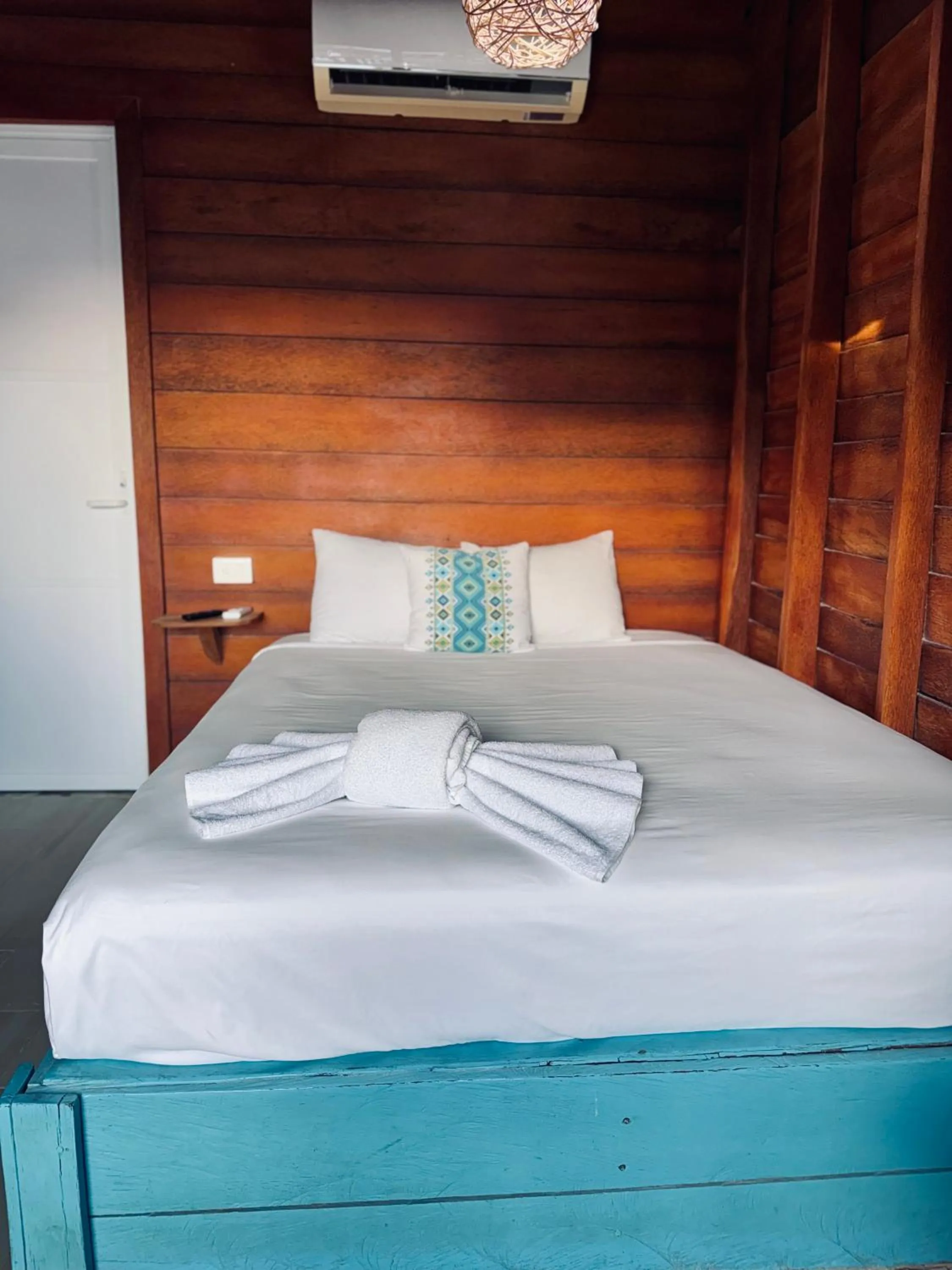 Bed in Hotelito Villas Holbox - Self Check In