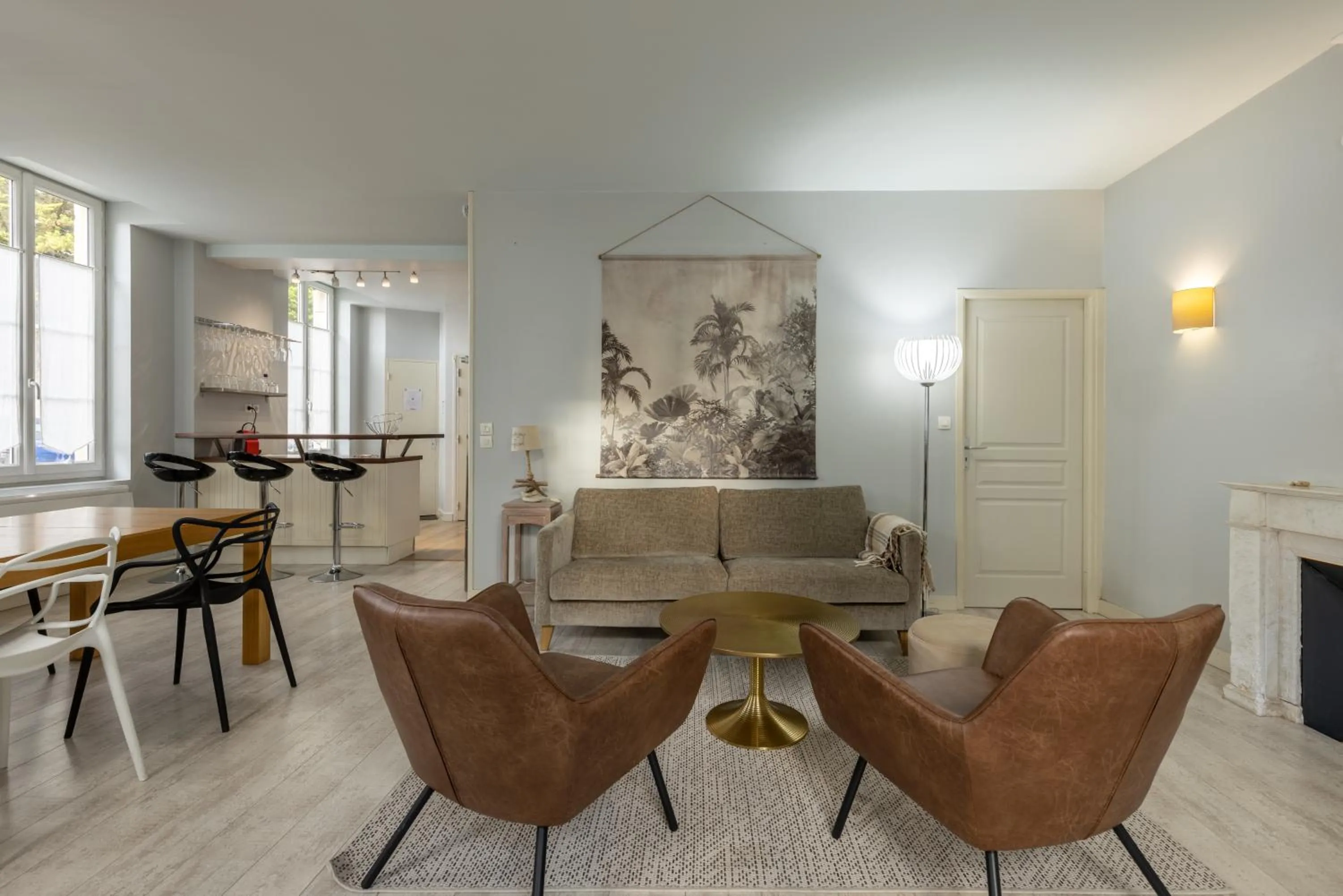 Living room in Hôtel Le Square