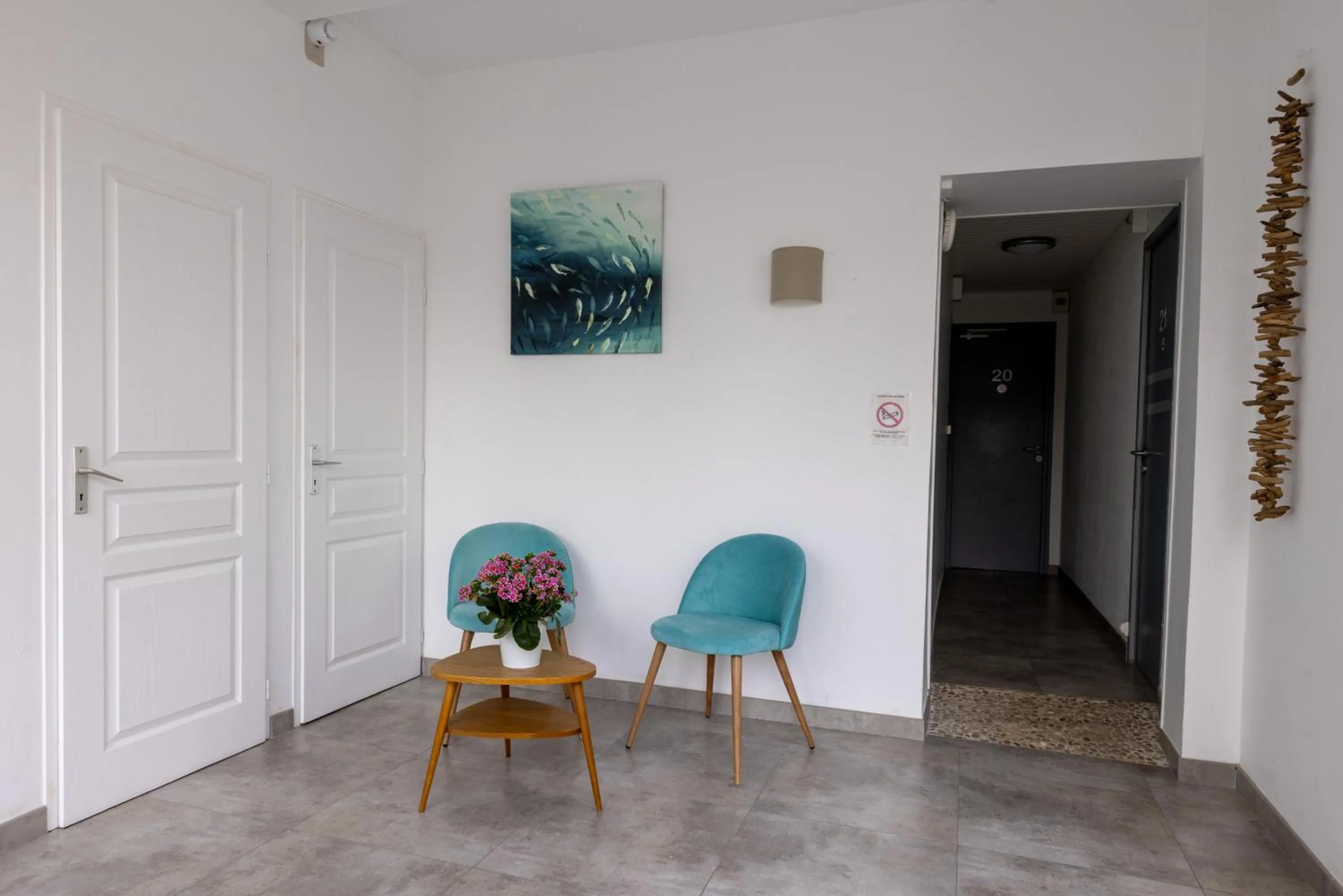 Seating area in Hôtel Le Square