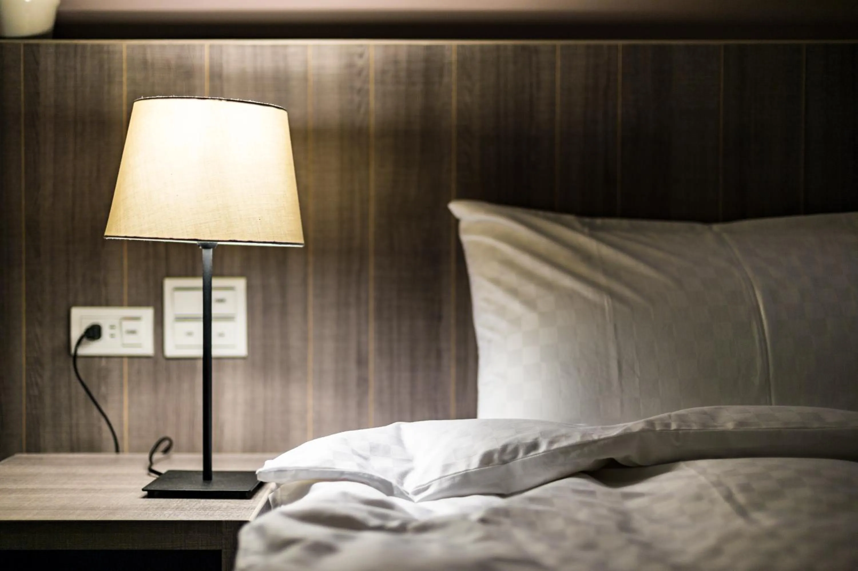 Bed in Rhino Guest House