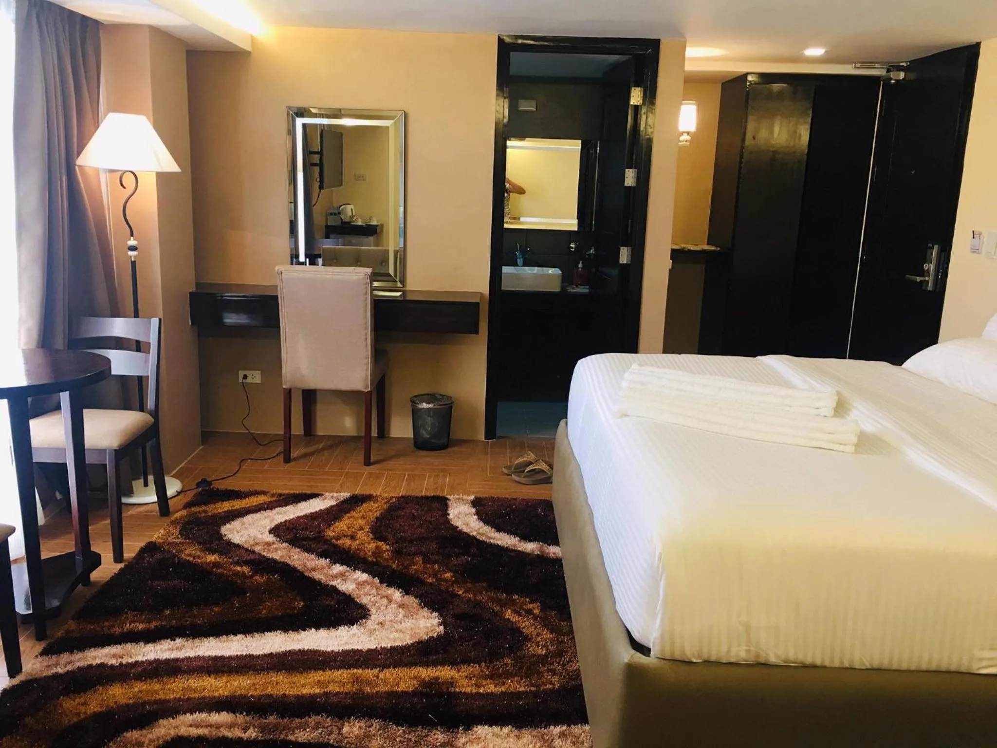 Bed in Treasure Island Hotel With Mini Water Adventure