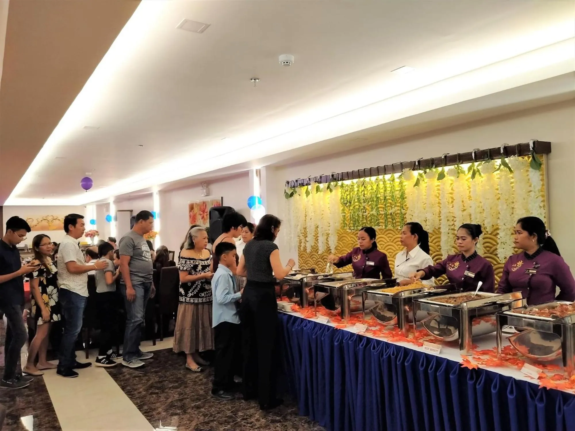 Staff in Treasure Island Hotel With Mini Water Adventure