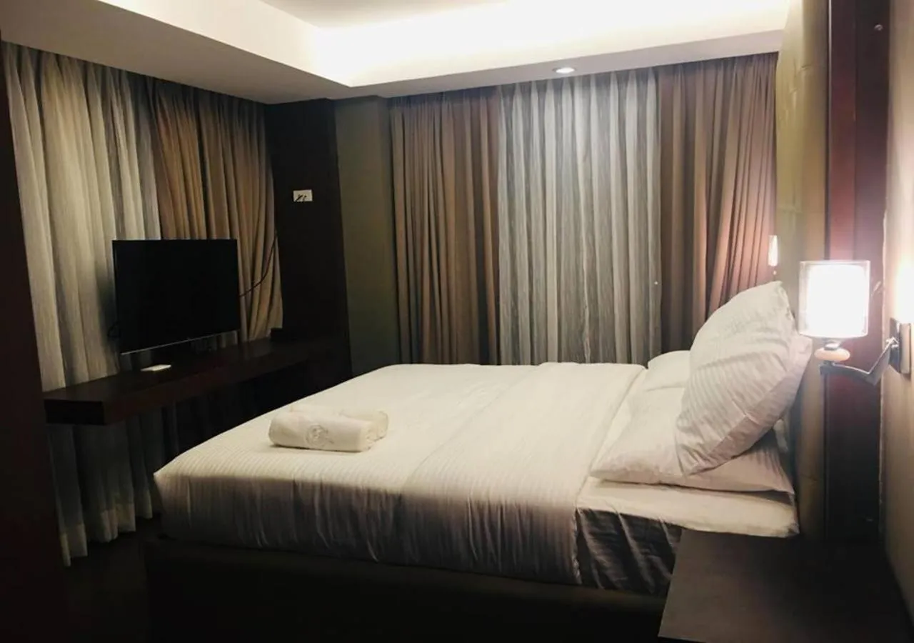 Bed in Treasure Island Hotel With Mini Water Adventure