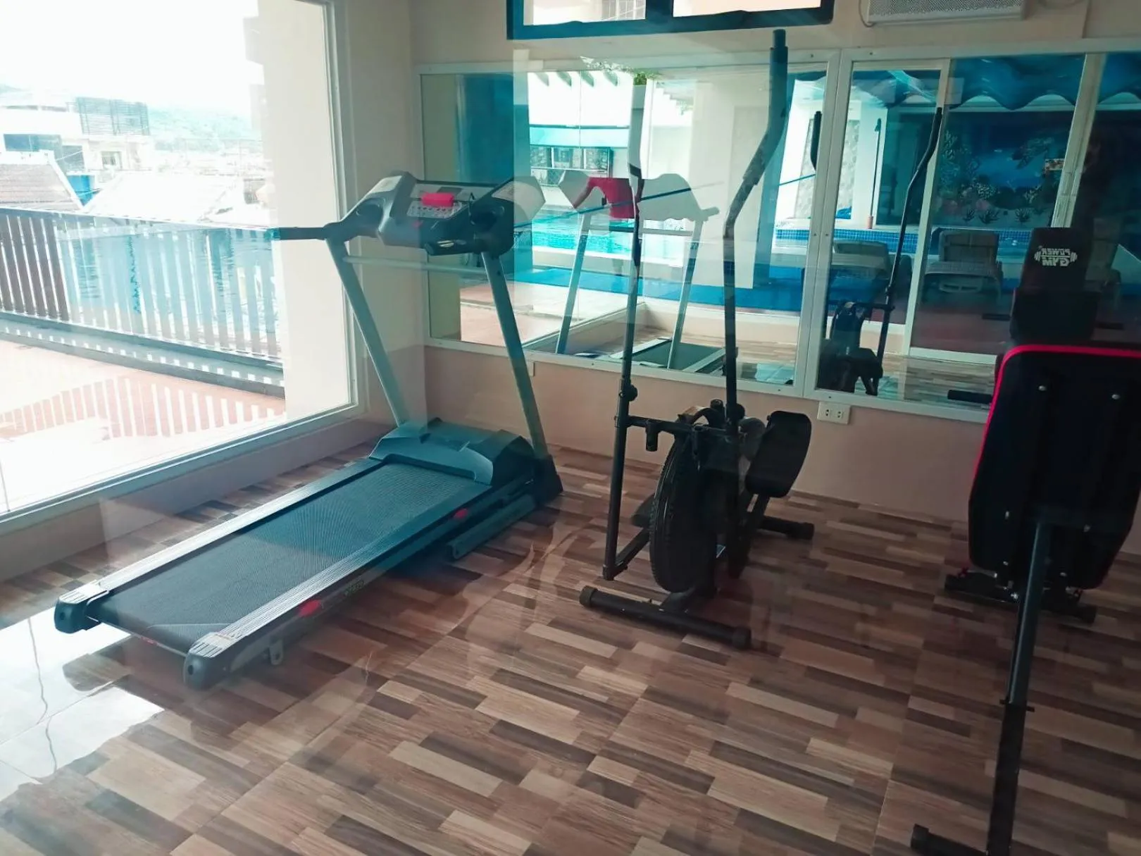 Fitness centre/facilities in Treasure Island Hotel With Mini Water Adventure