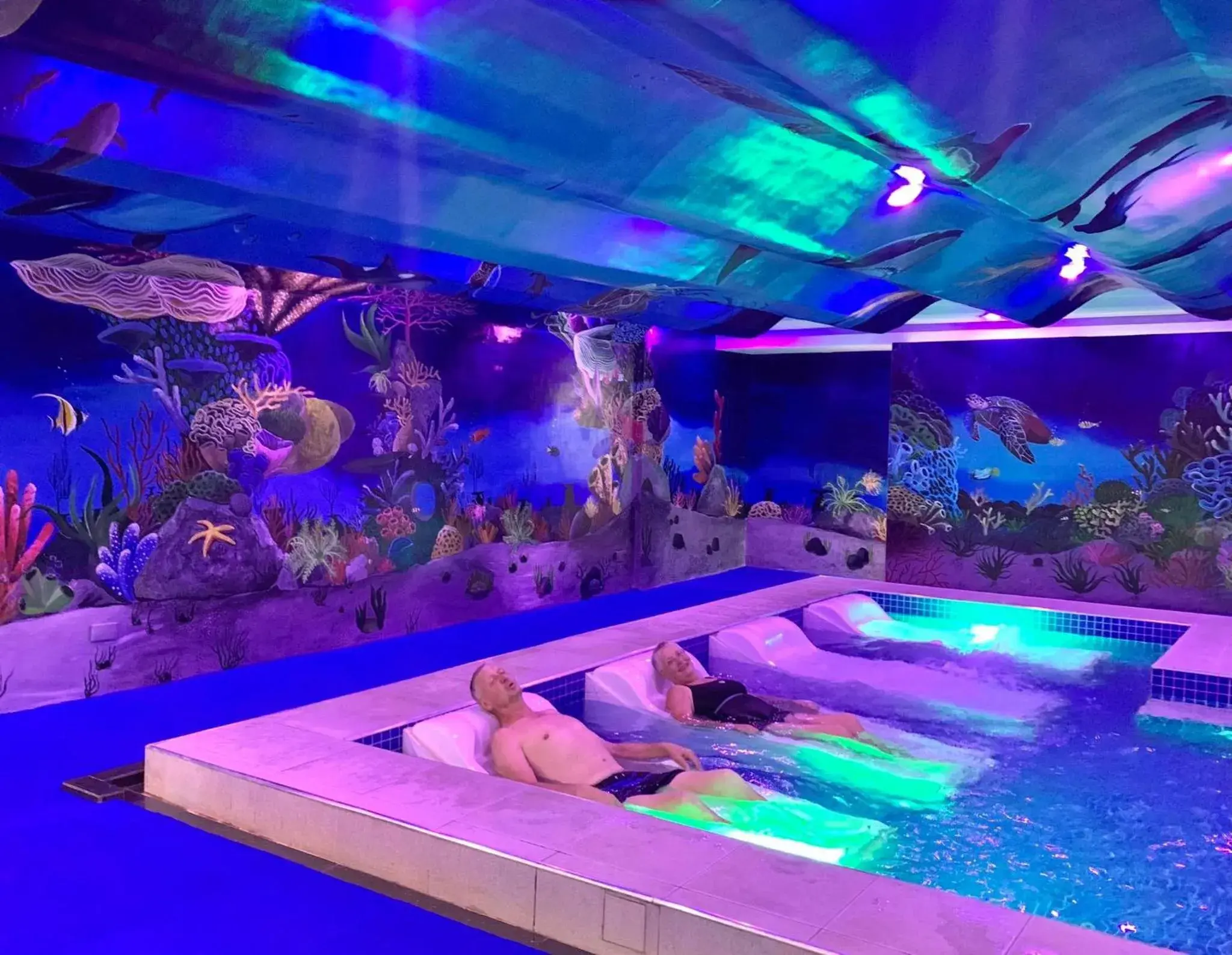 Pool view in Treasure Island Hotel With Mini Water Adventure Pool view in Treasure Island Hotel With Mini Water Adventure