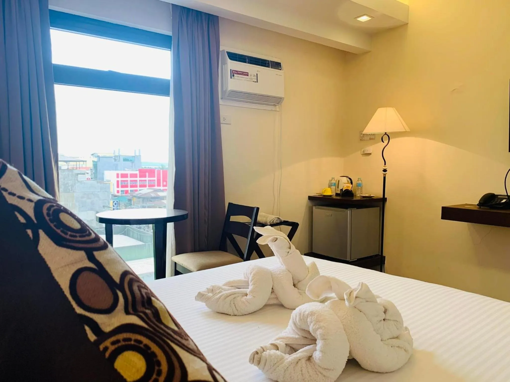 Bed in Treasure Island Hotel With Mini Water Adventure