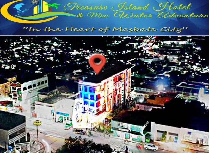 Bird's eye view in Treasure Island Hotel With Mini Water Adventure Bird's eye view in Treasure Island Hotel With Mini Water Adventure