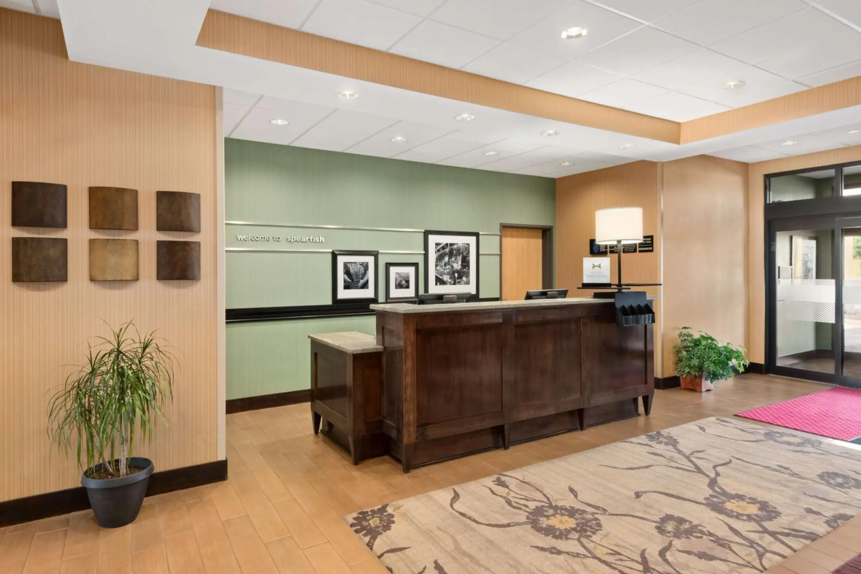 Lobby or reception in Hampton Inn Spearfish Lobby or reception in Hampton Inn Spearfish