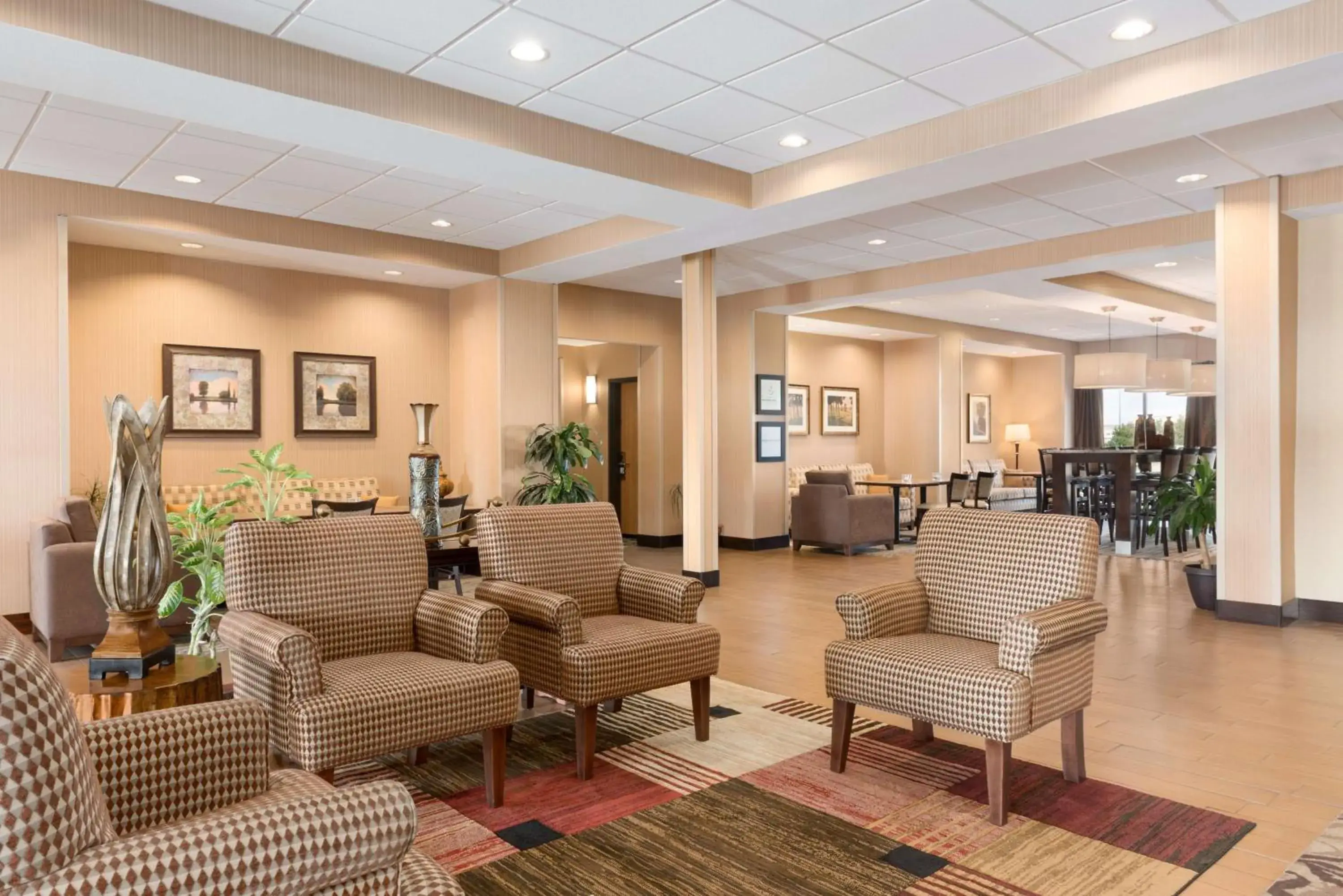 Lobby or reception in Hampton Inn Spearfish Lobby or reception in Hampton Inn Spearfish