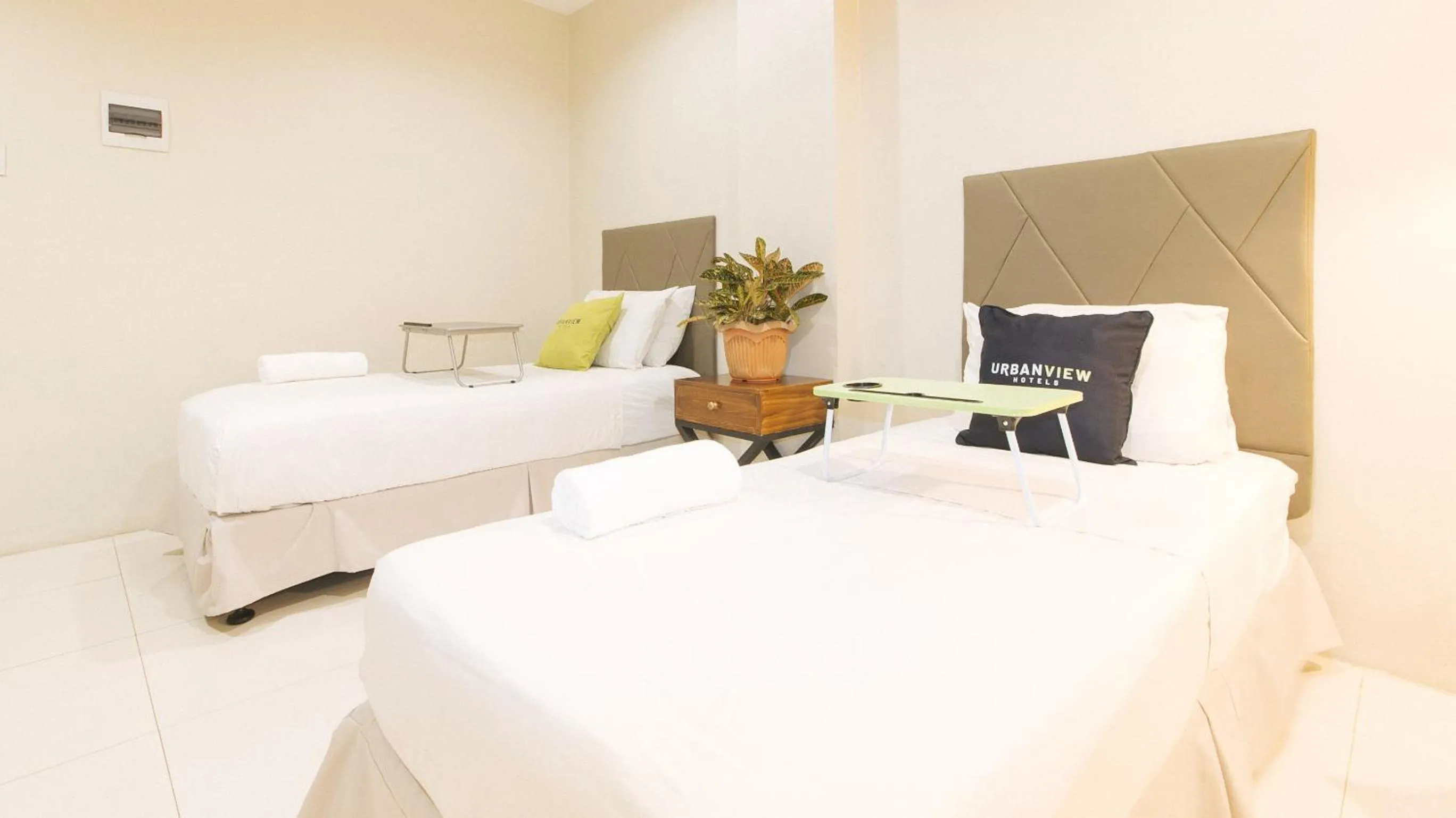 Bedroom, Bed in UrbanView at Lacson Street Bacolod City by RedDoorz