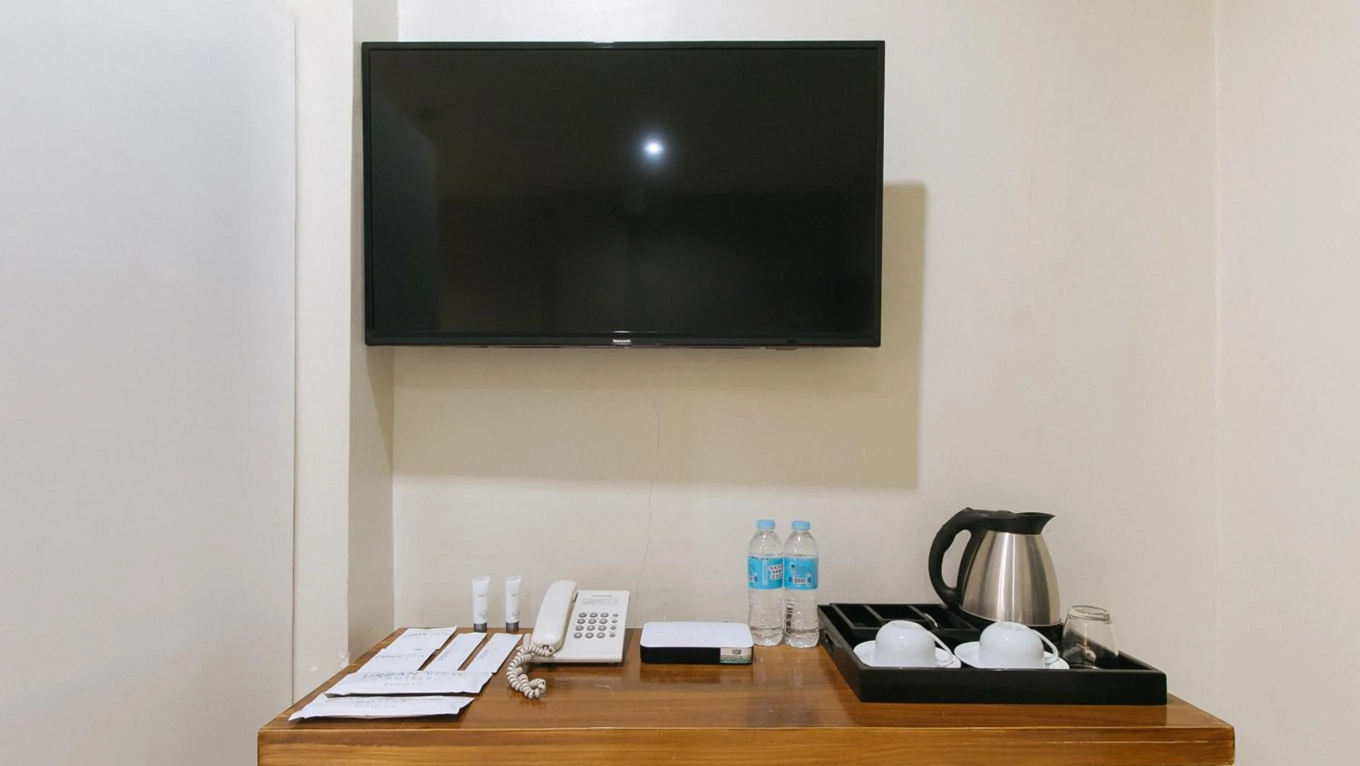 TV and multimedia in UrbanView at Lacson Street Bacolod City by RedDoorz