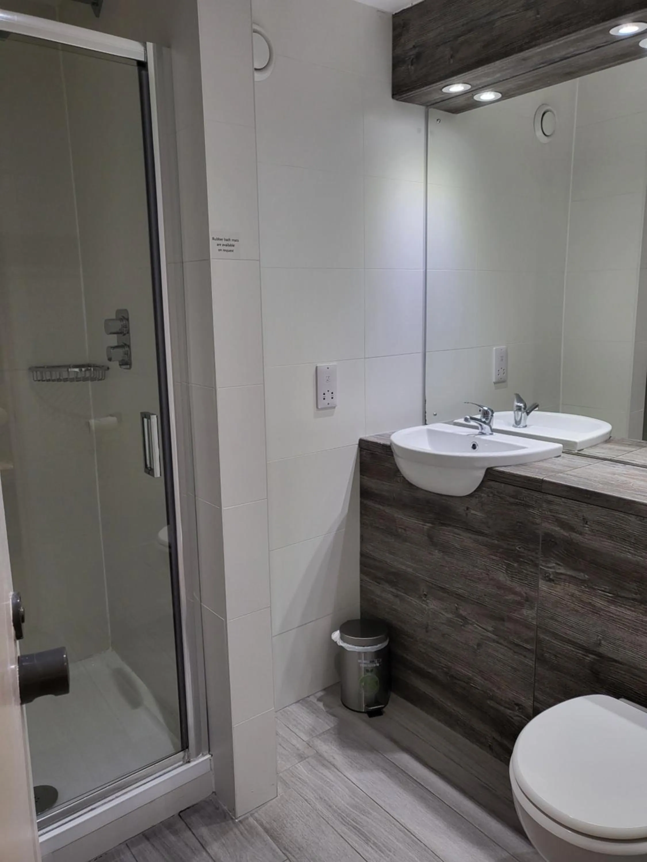 Shower in The Willows Training Centre