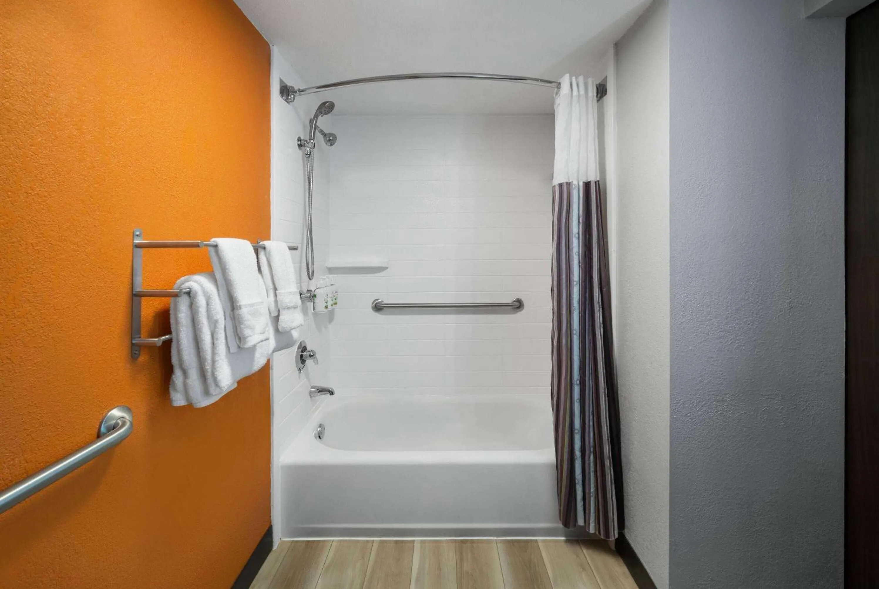 Bathroom in La Quinta by Wyndham Greensboro NC