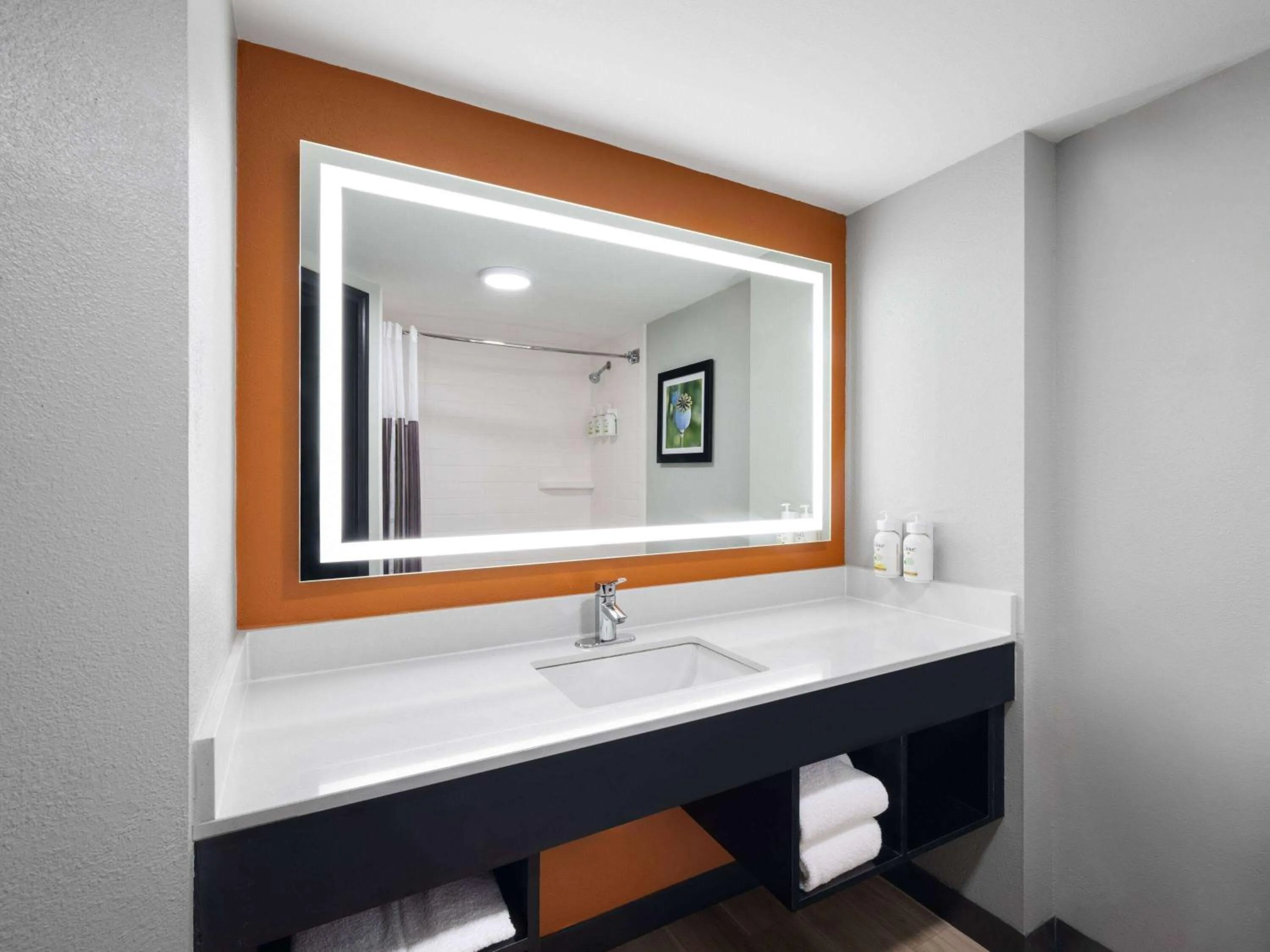 Bathroom in La Quinta by Wyndham Greensboro NC