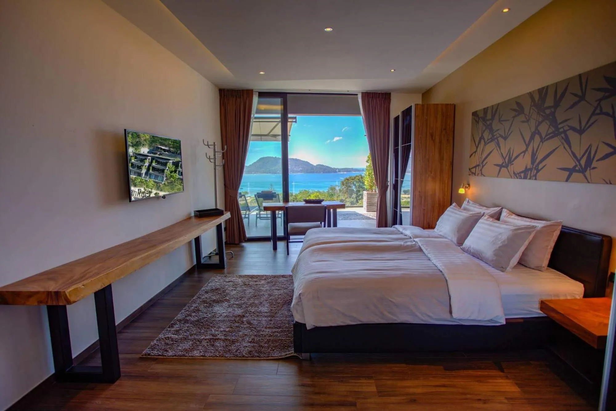 Bedroom, Bed in Ocean Rock Kalim