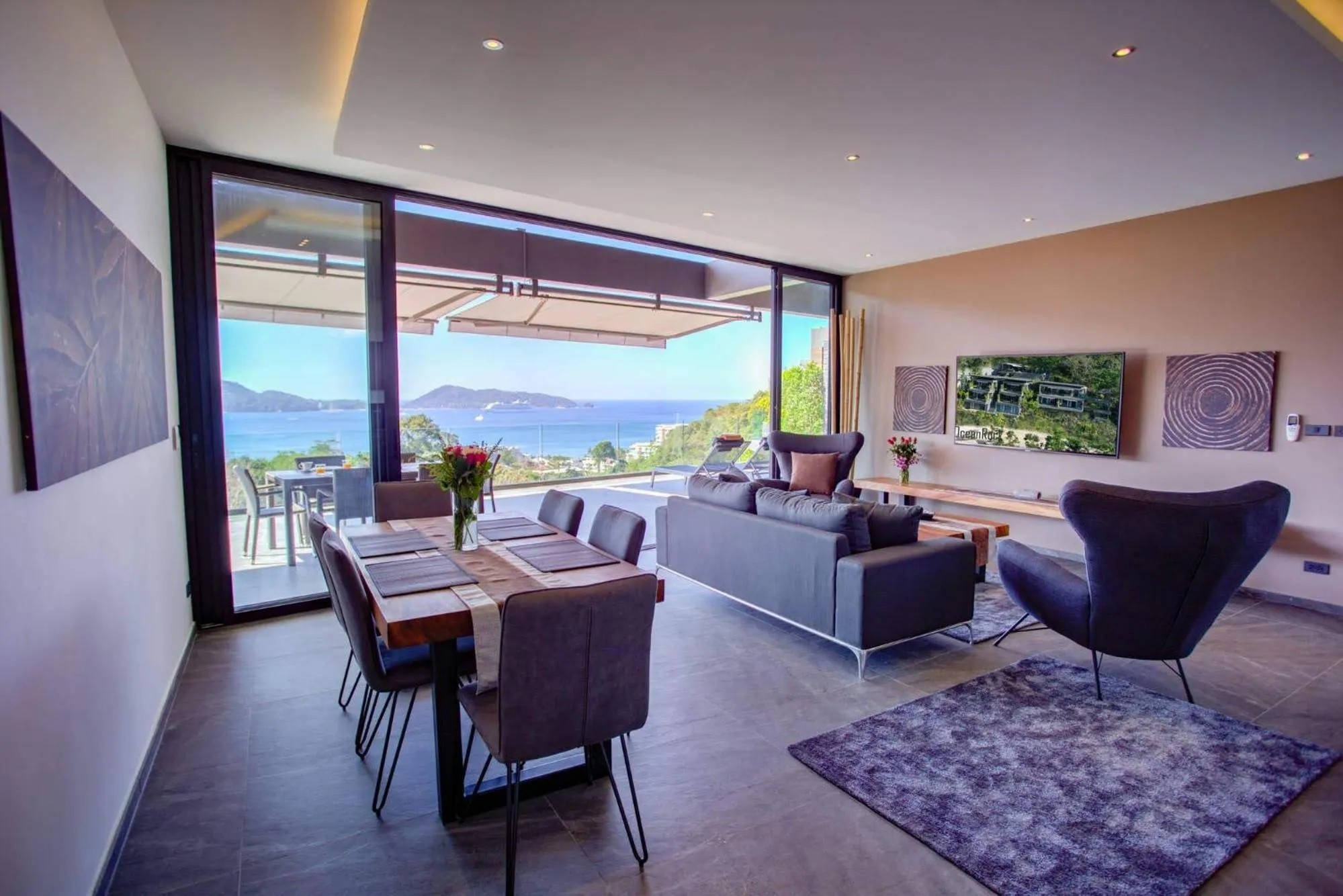 Living room in Ocean Rock Kalim