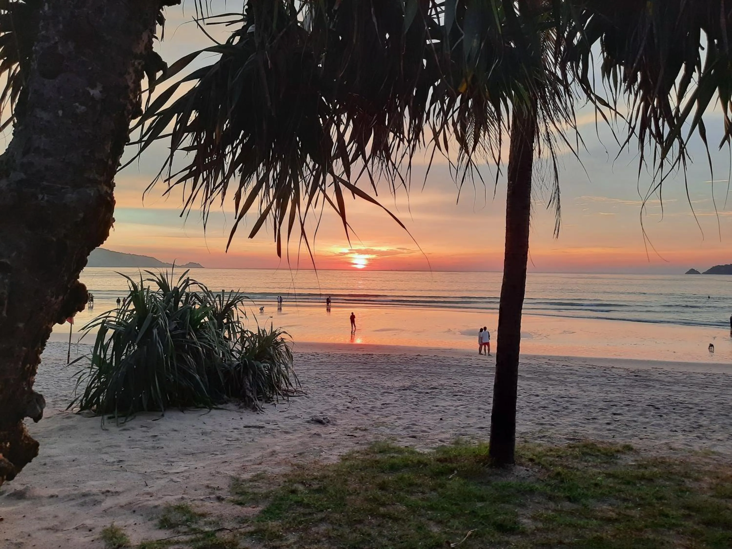 Sunset in Ocean Rock Kalim