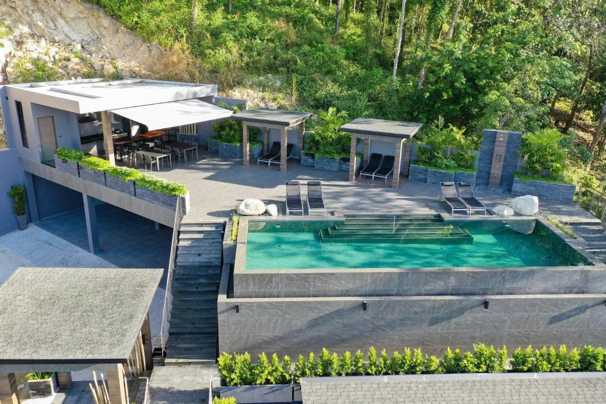 Swimming pool in Ocean Rock Kalim