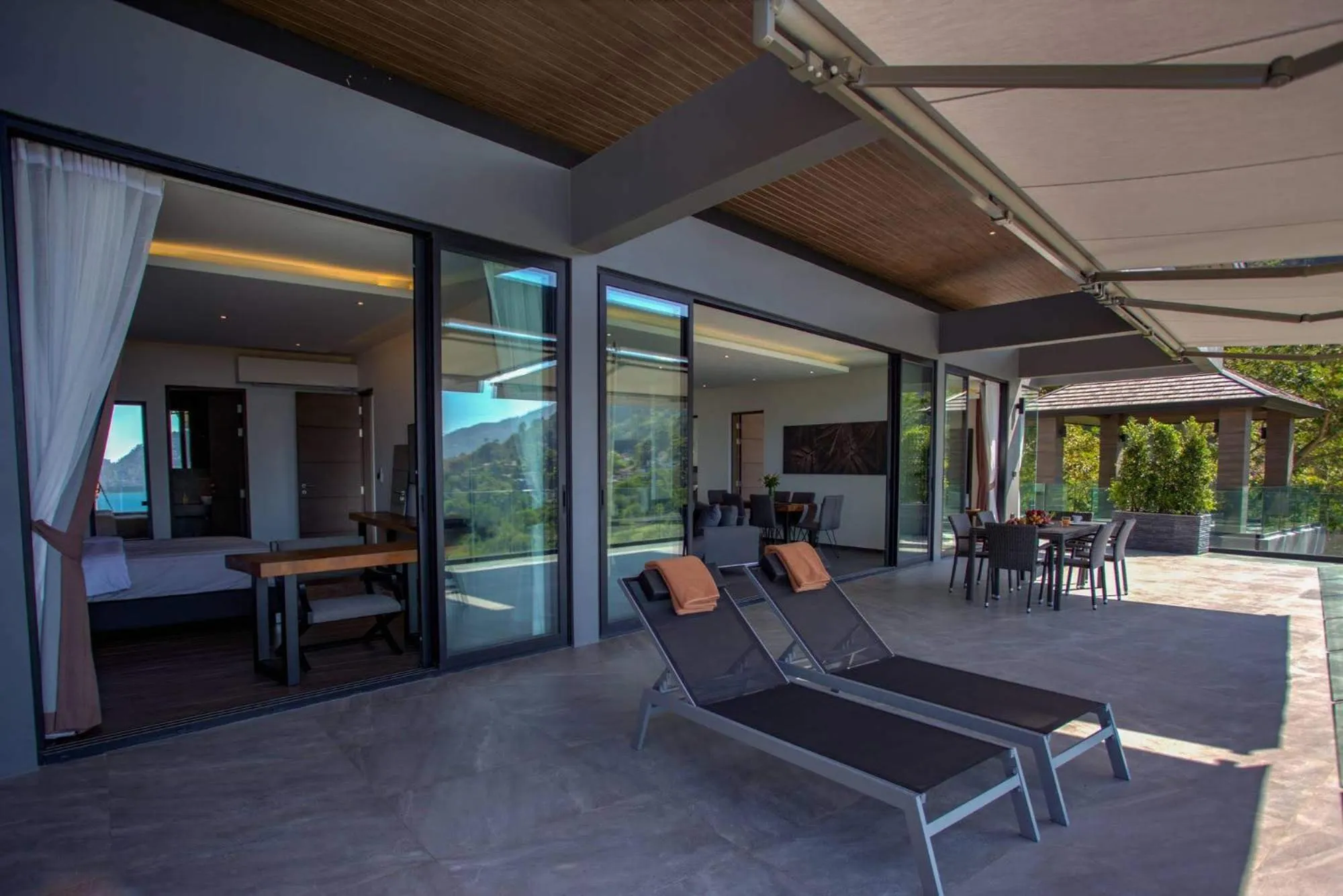 Patio in Ocean Rock Kalim