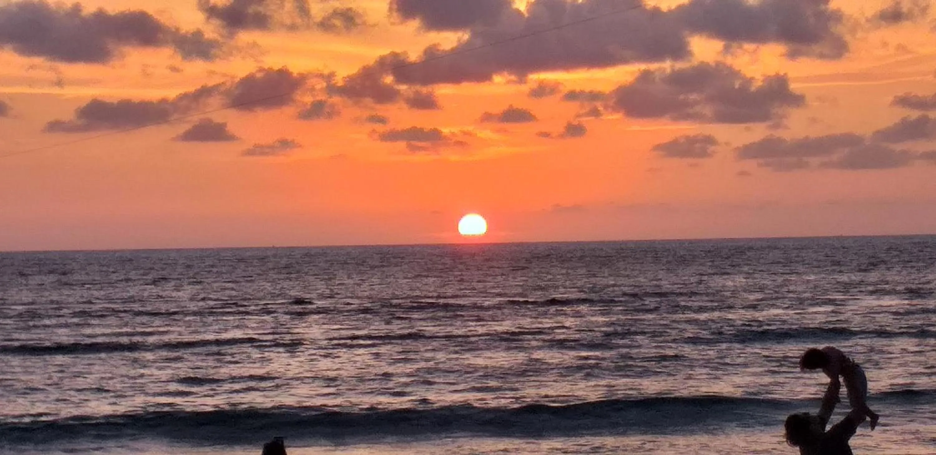 Sunset in Ocean Rock Kalim