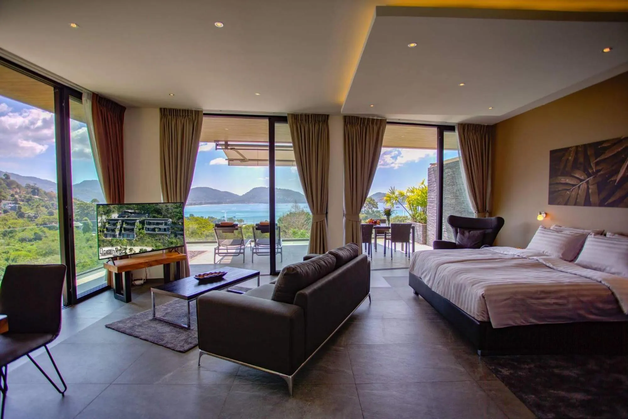 Living room, Bed in Ocean Rock Kalim