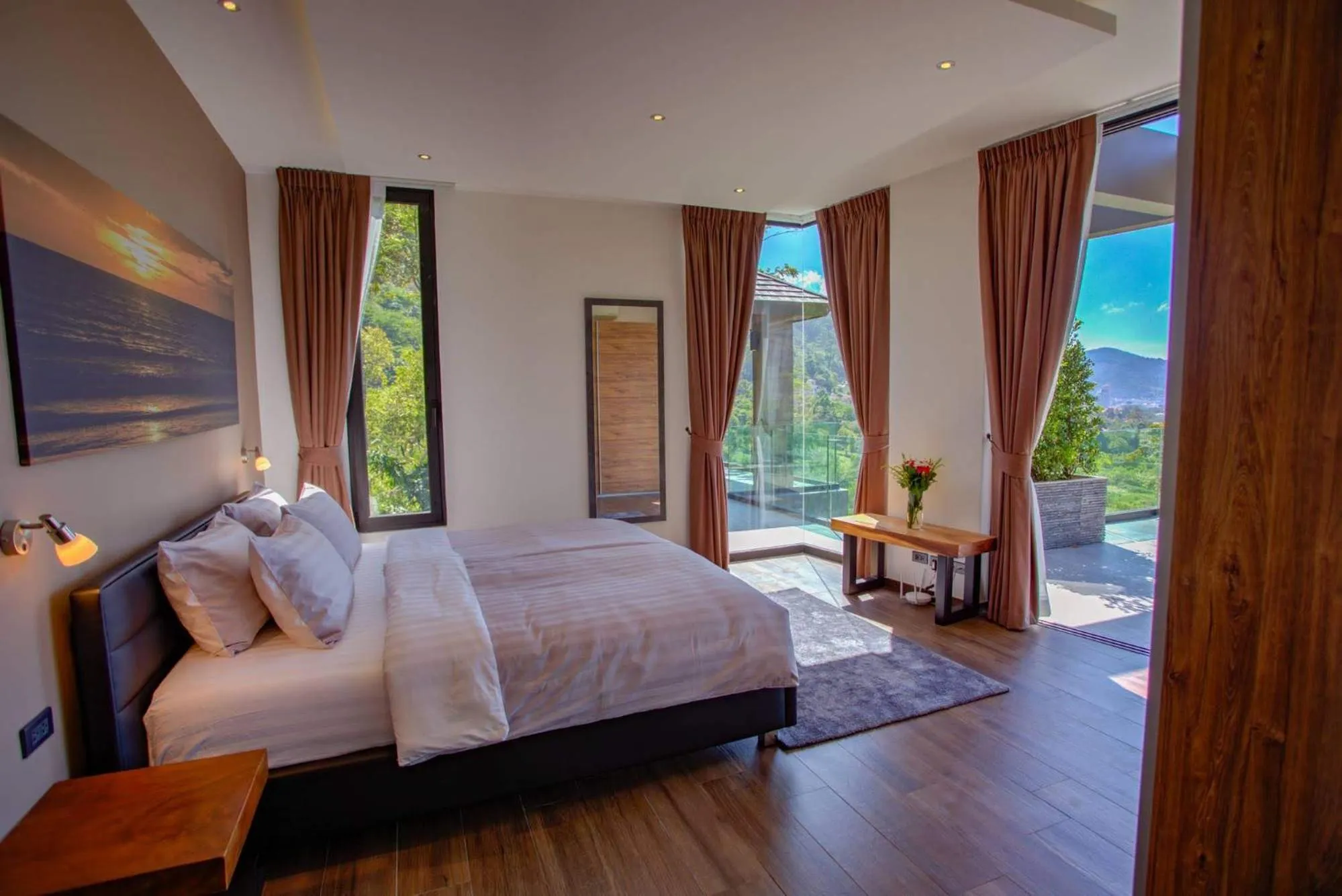 Bedroom, Bed in Ocean Rock Kalim