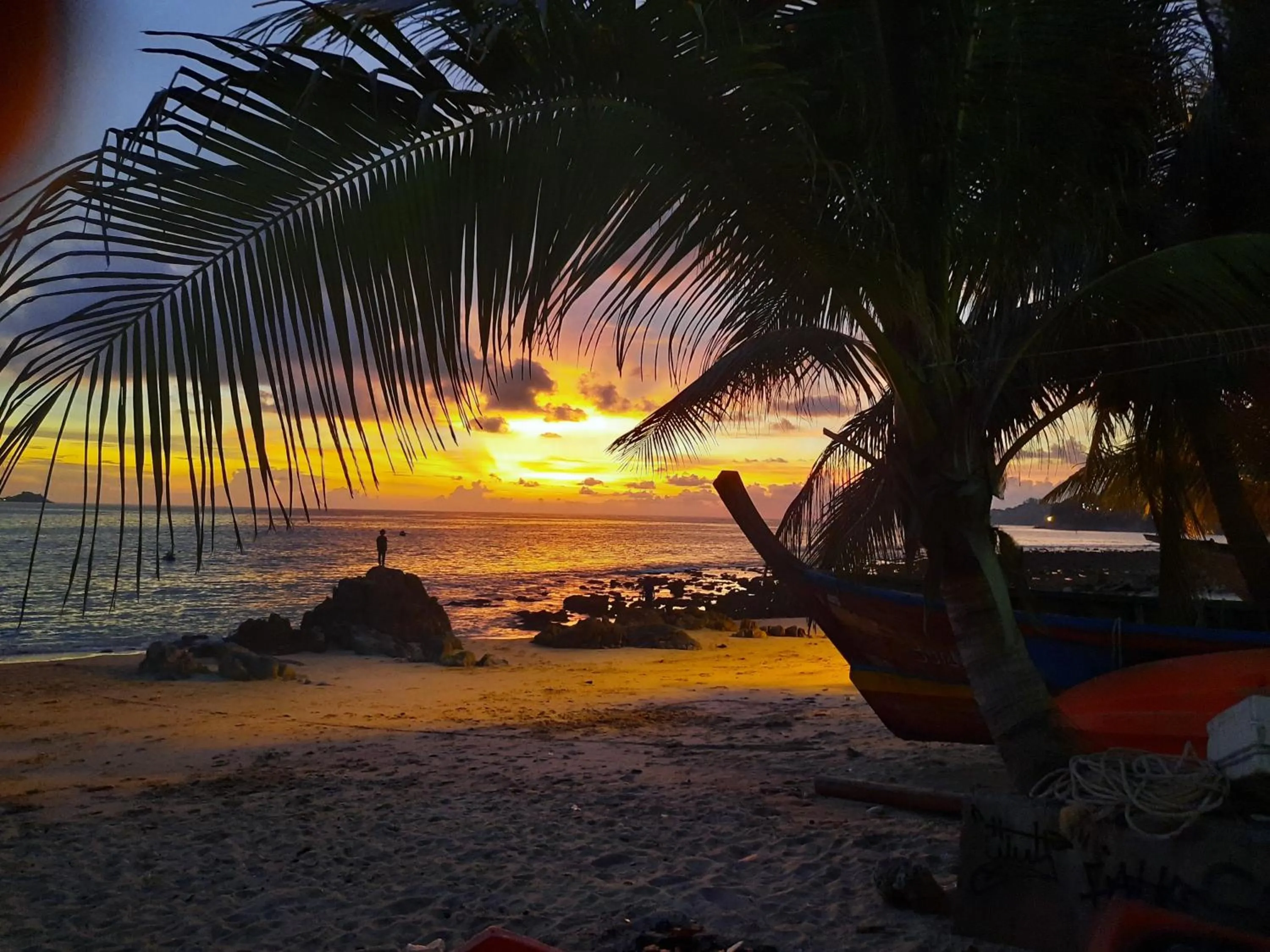 Sunset in Ocean Rock Kalim