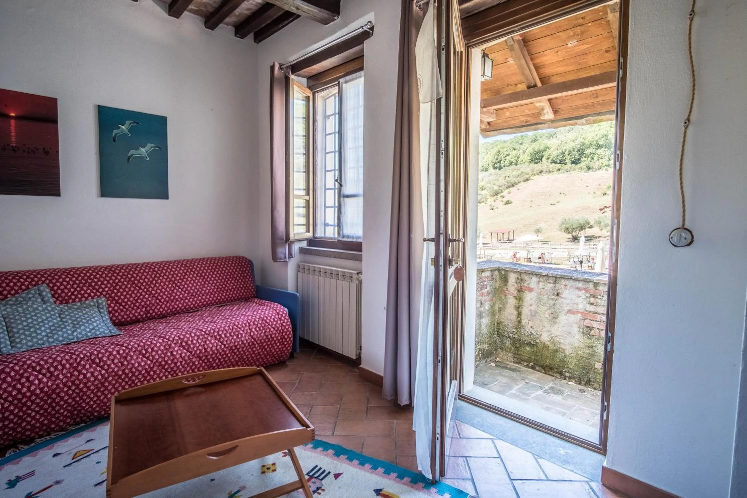 Balcony/Terrace in Agriturismo Goccia di Luna