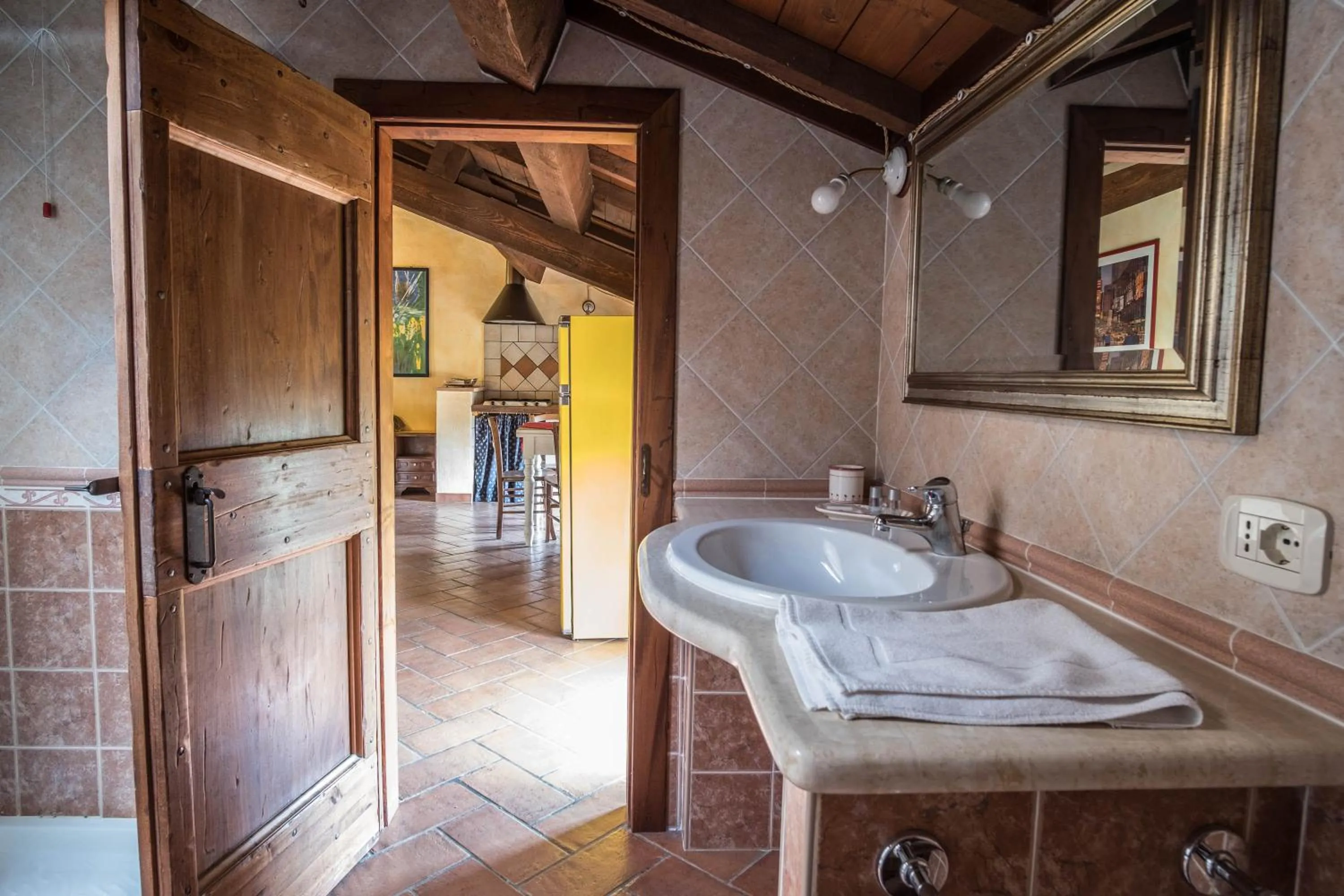Bathroom in Agriturismo Goccia di Luna