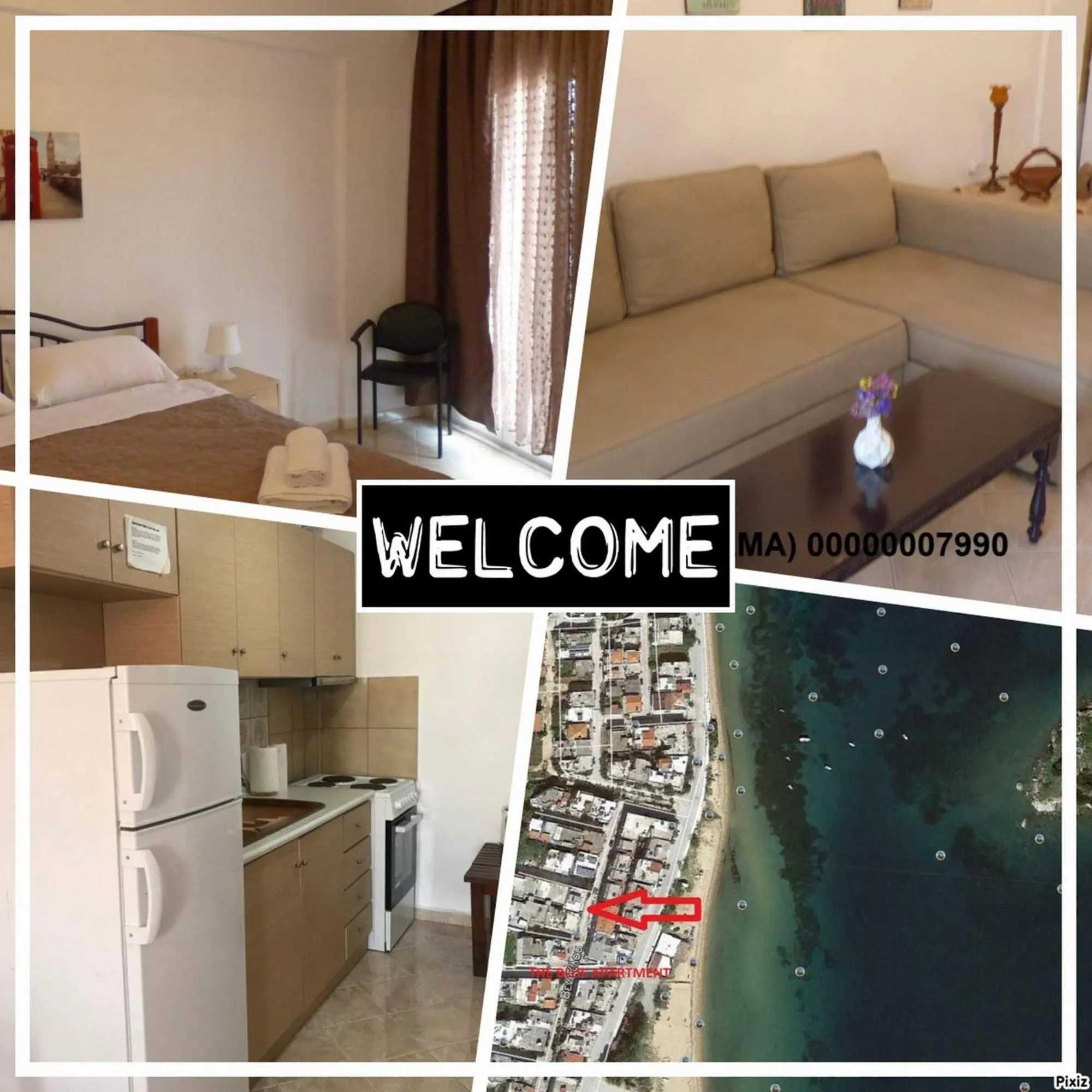 Dimitris Apartment 80m from the beach nea peramos