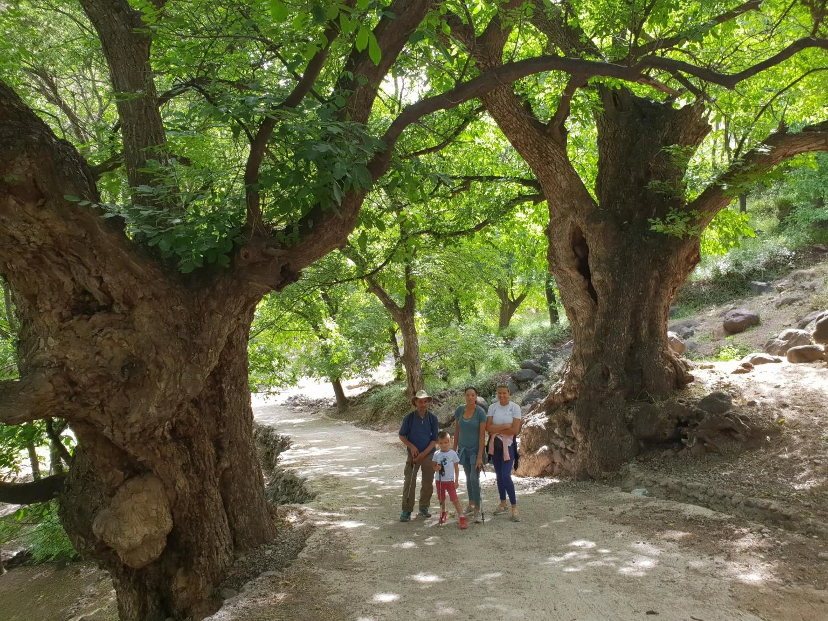 People in Dar Assarou - Toubkal National Park Lodge