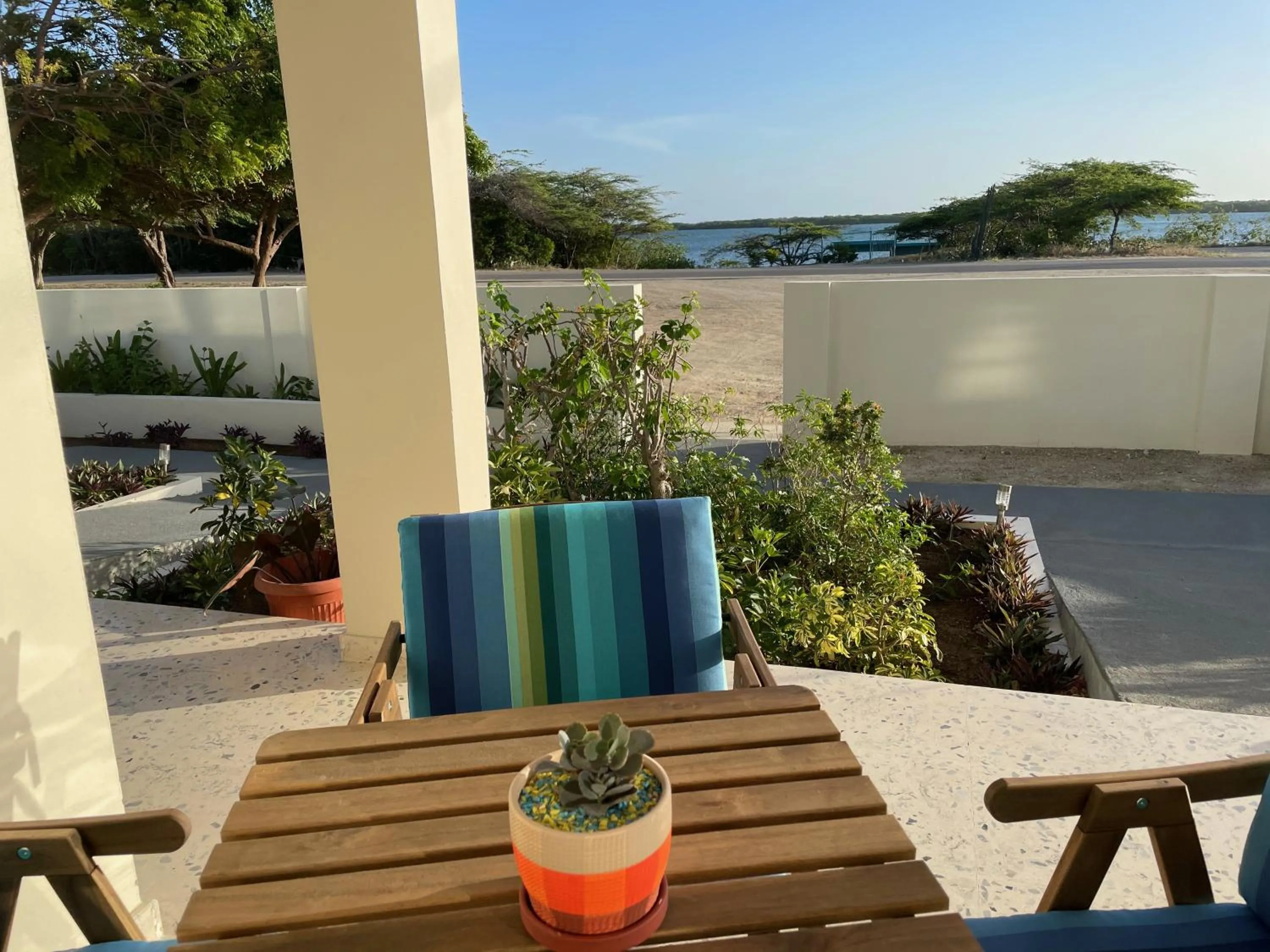 Patio in Vistalmar Ocean Suites