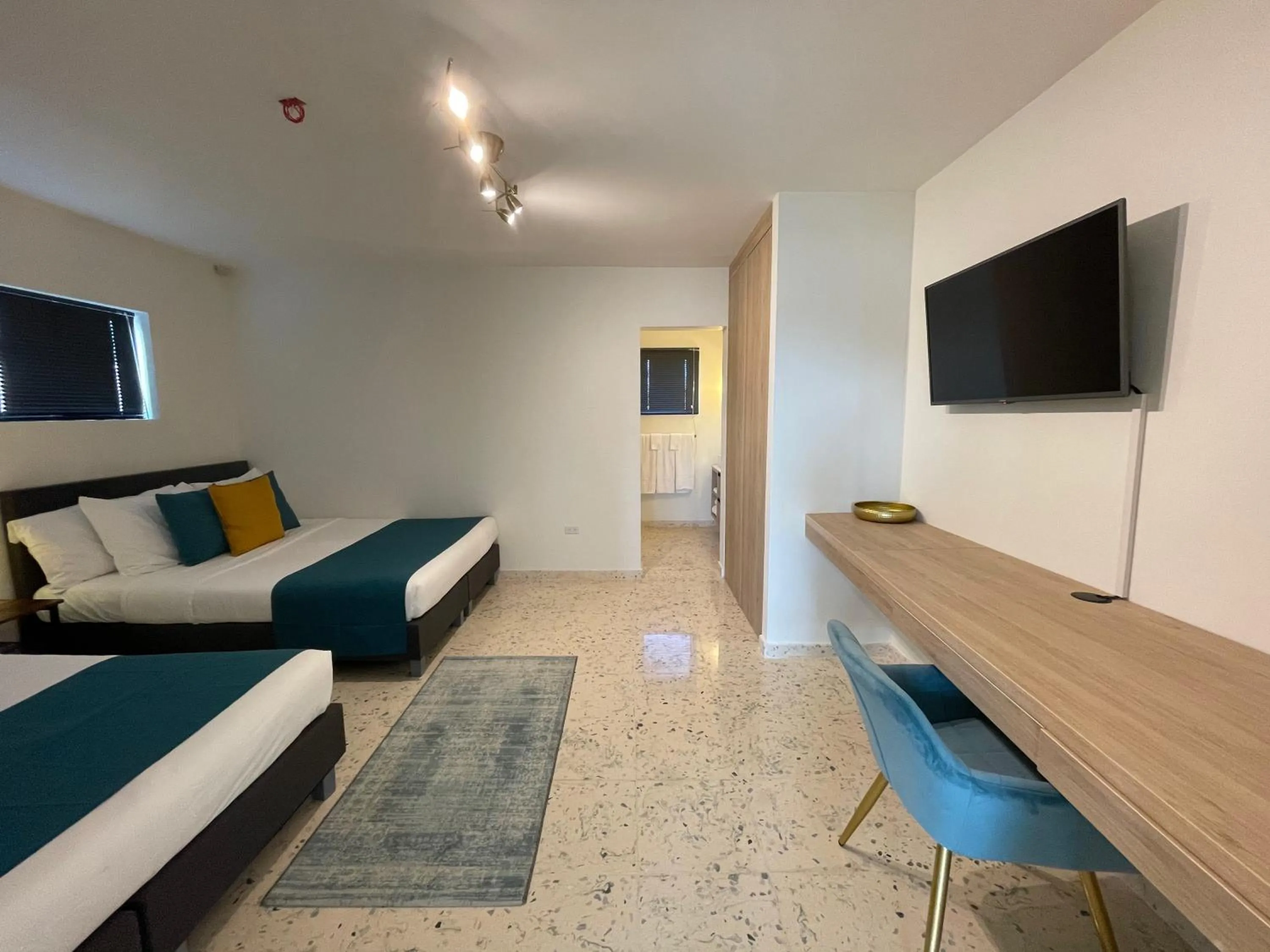 Bed in Vistalmar Ocean Suites