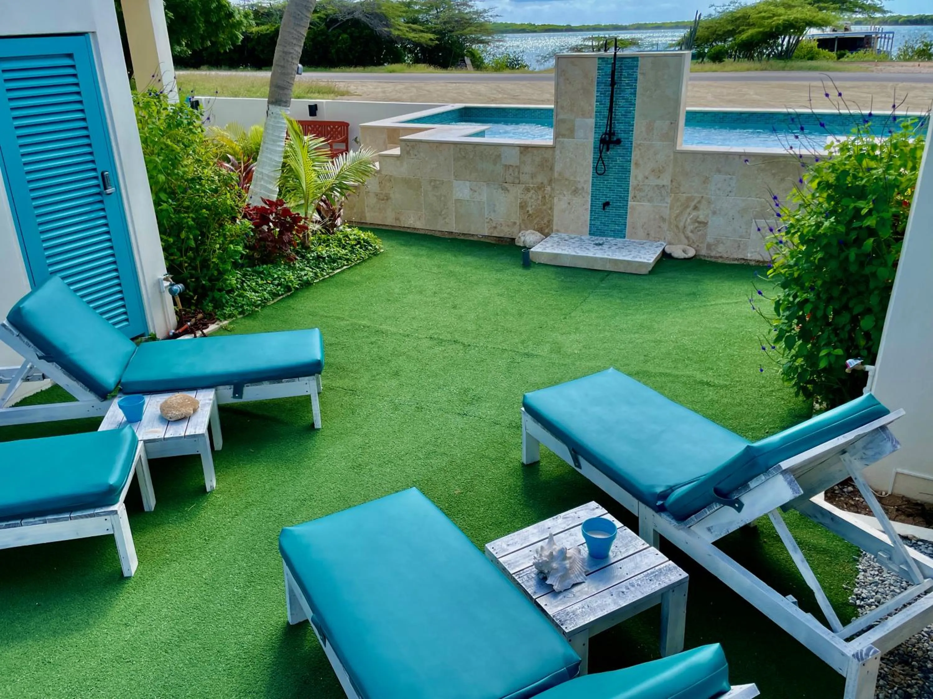 Shower in Vistalmar Ocean Suites