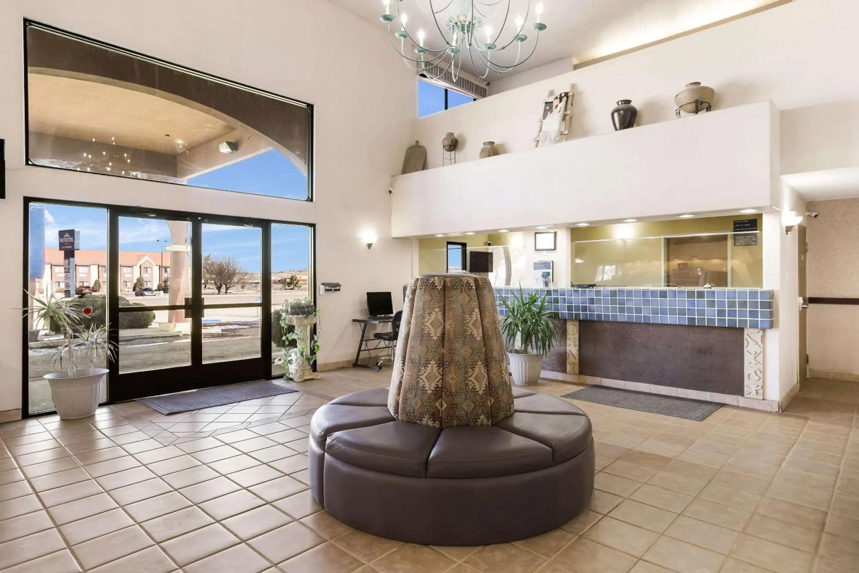 Lobby or reception in Rodeway Inn Gallup West Lobby or reception in Rodeway Inn Gallup West