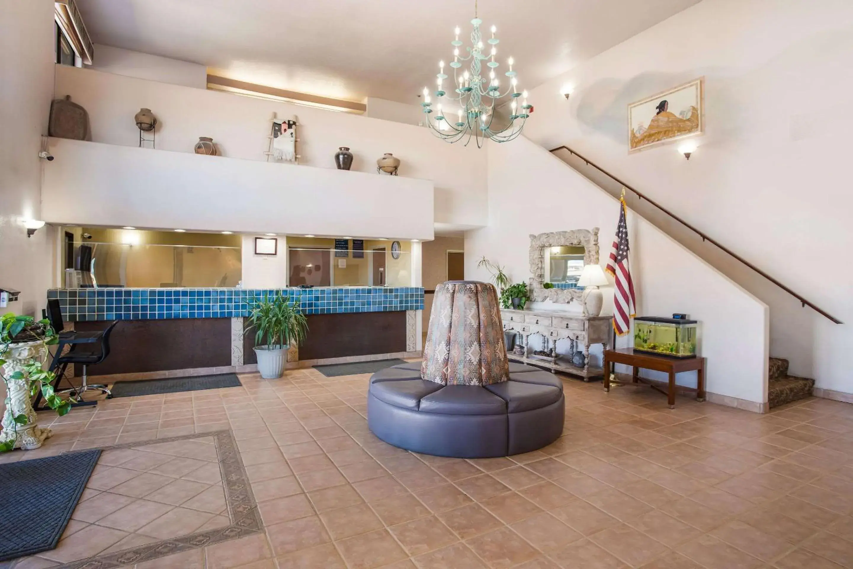 Lobby or reception in Rodeway Inn Gallup West Lobby or reception in Rodeway Inn Gallup West