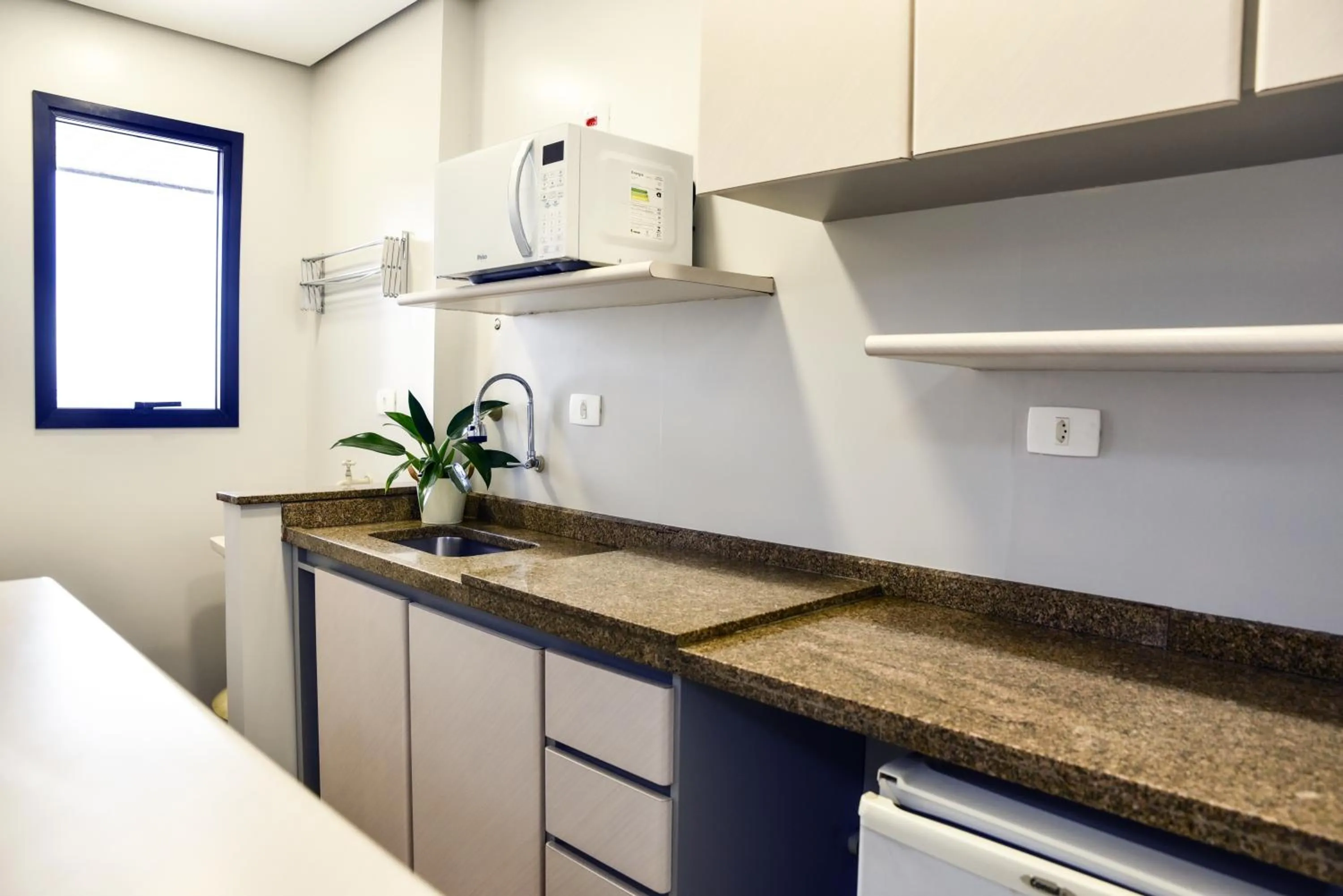 kitchen in Plaza Inn Small Town Flat