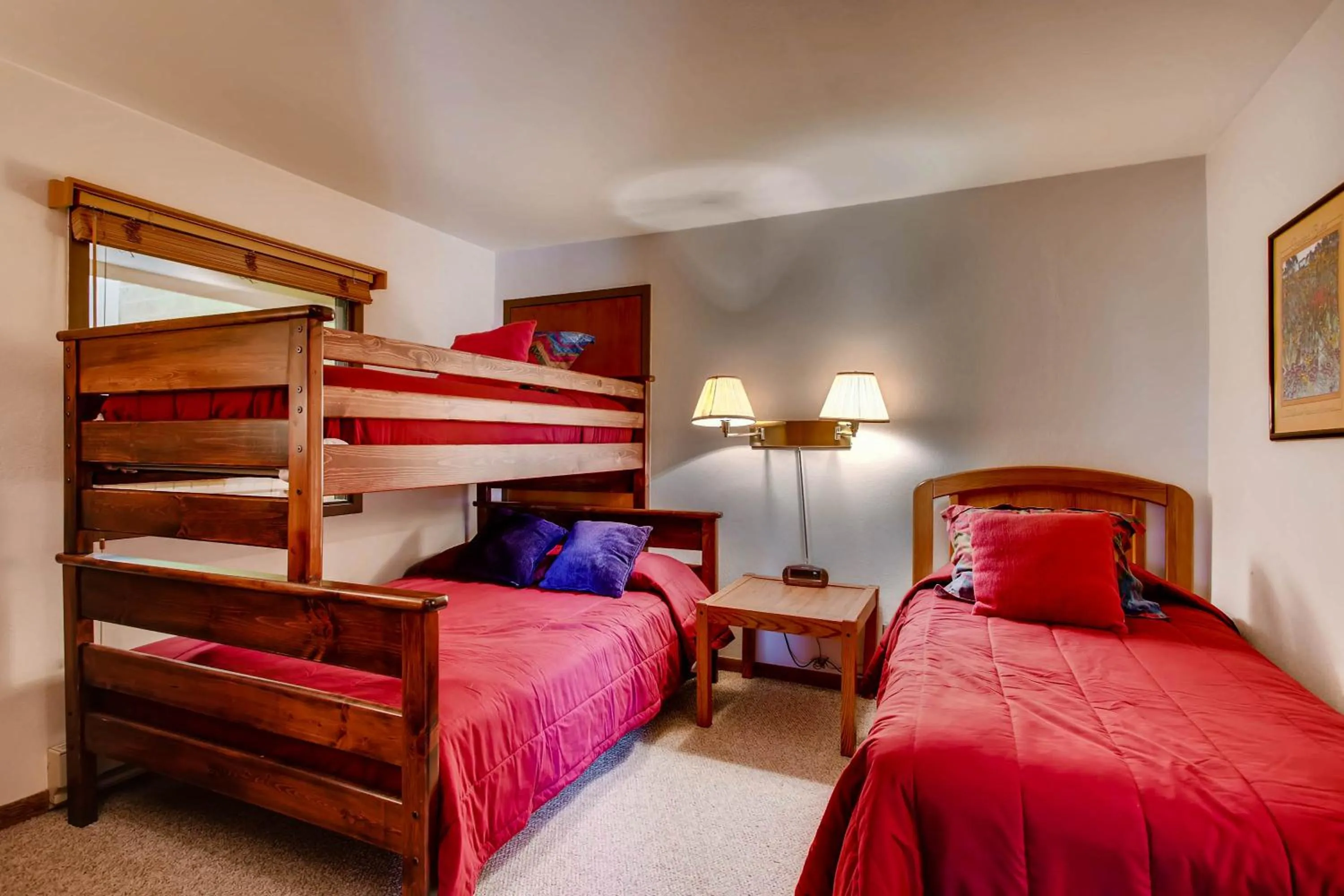 Bed in The Plaza Condominiums, A Vail Resorts Property