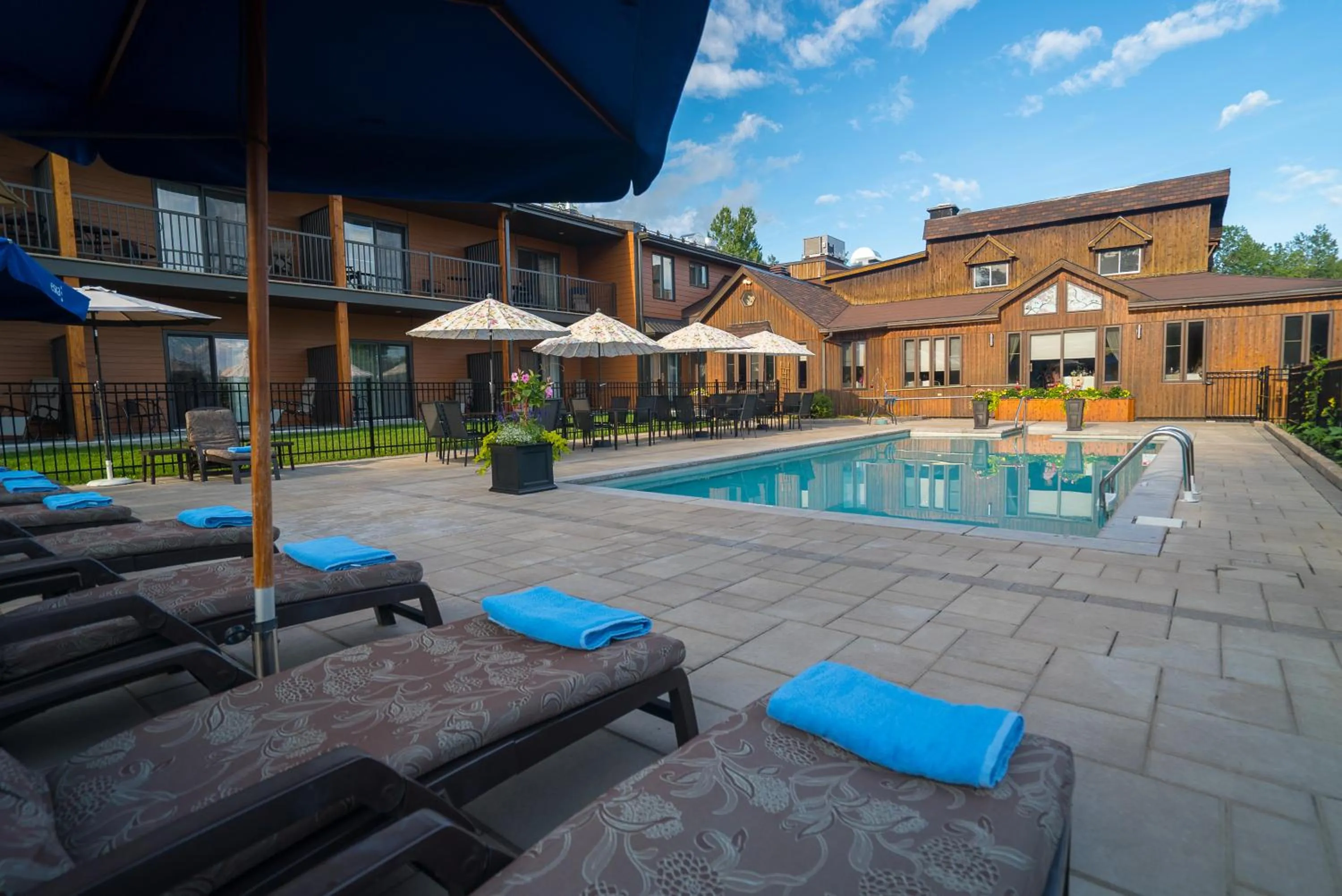 Patio in Auberge des Gallant