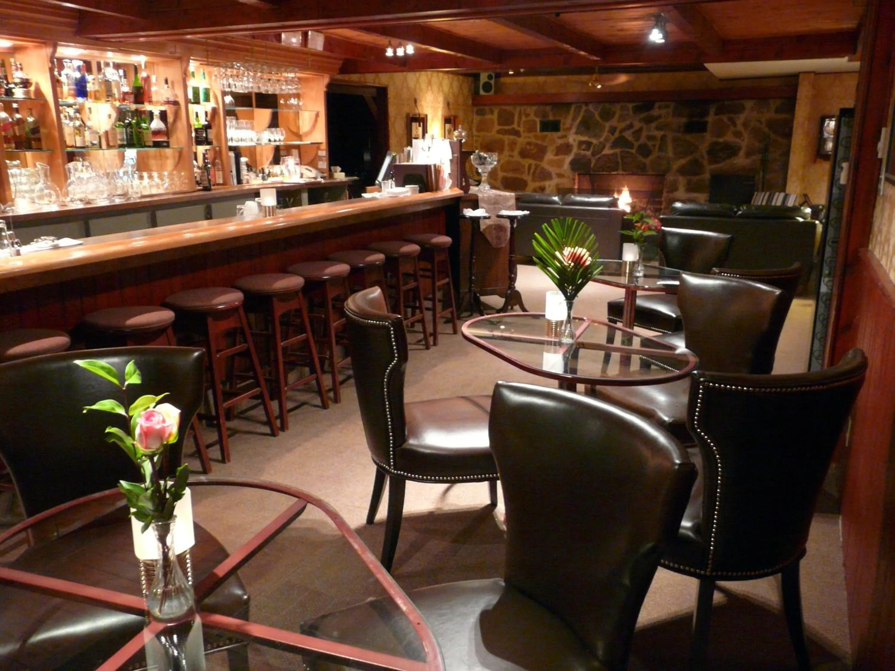 Lounge or bar in Auberge des Gallant