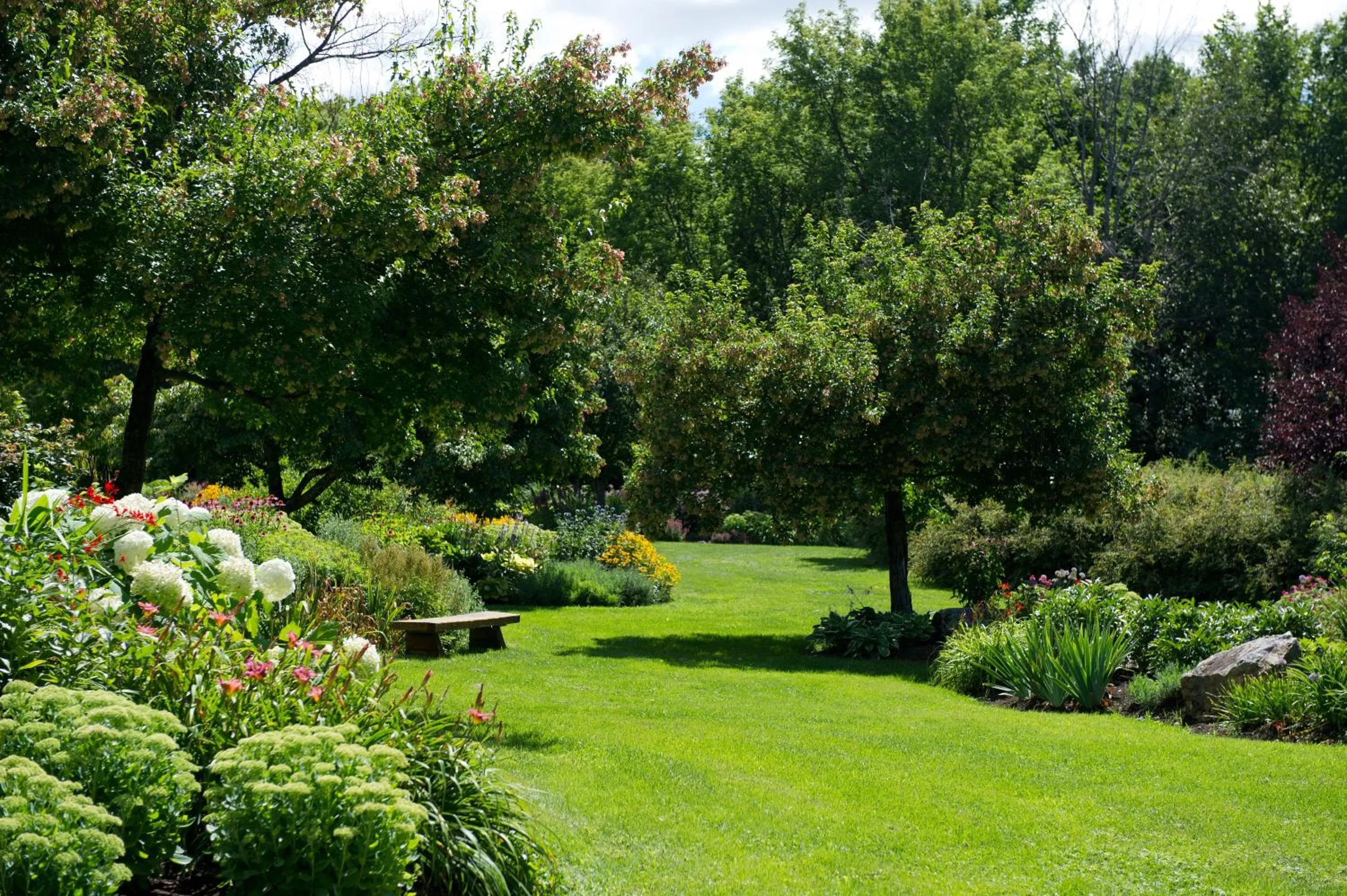 Garden in Auberge des Gallant