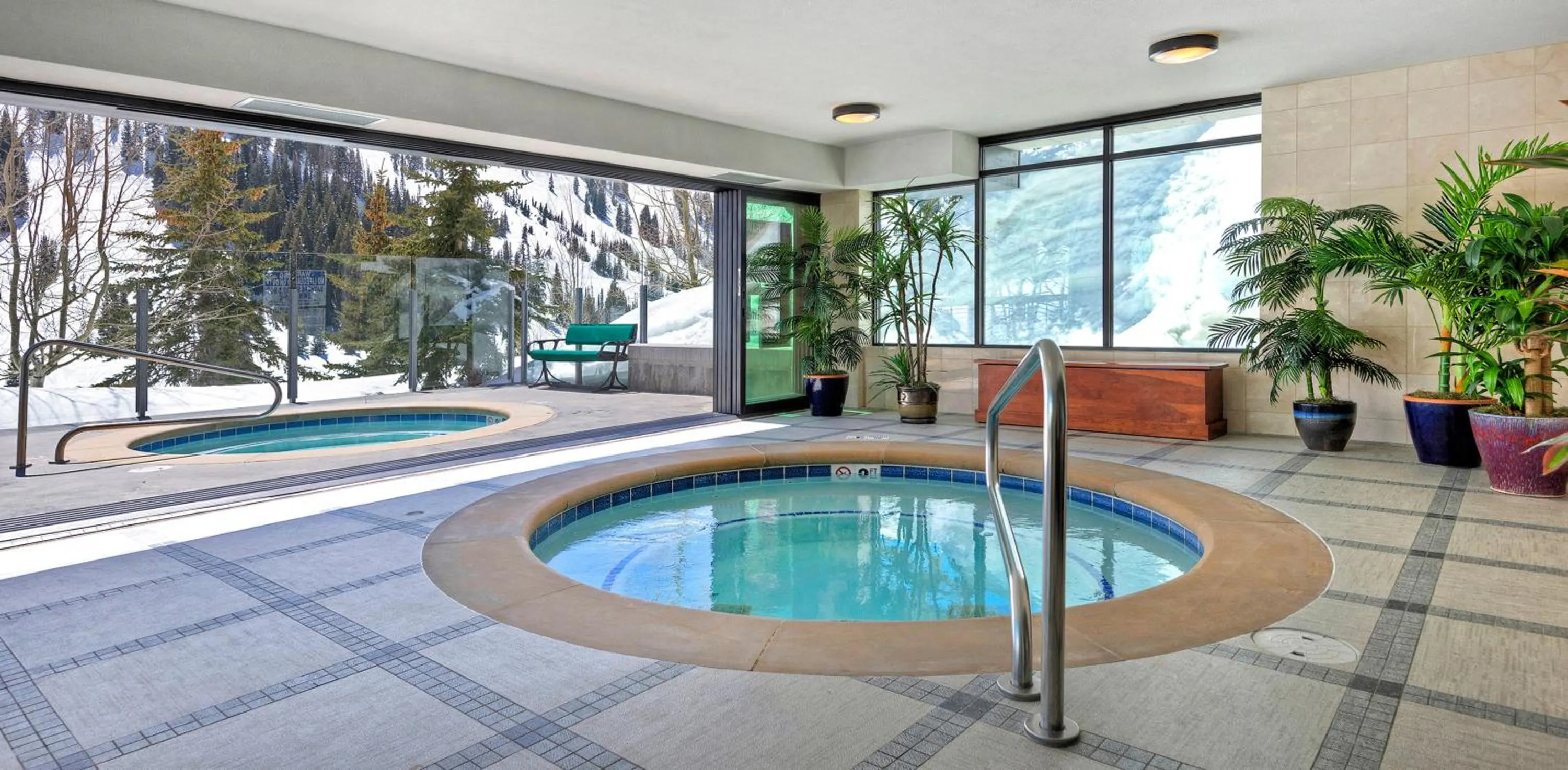 Spa and wellness centre/facilities in Alta's Rustler Lodge