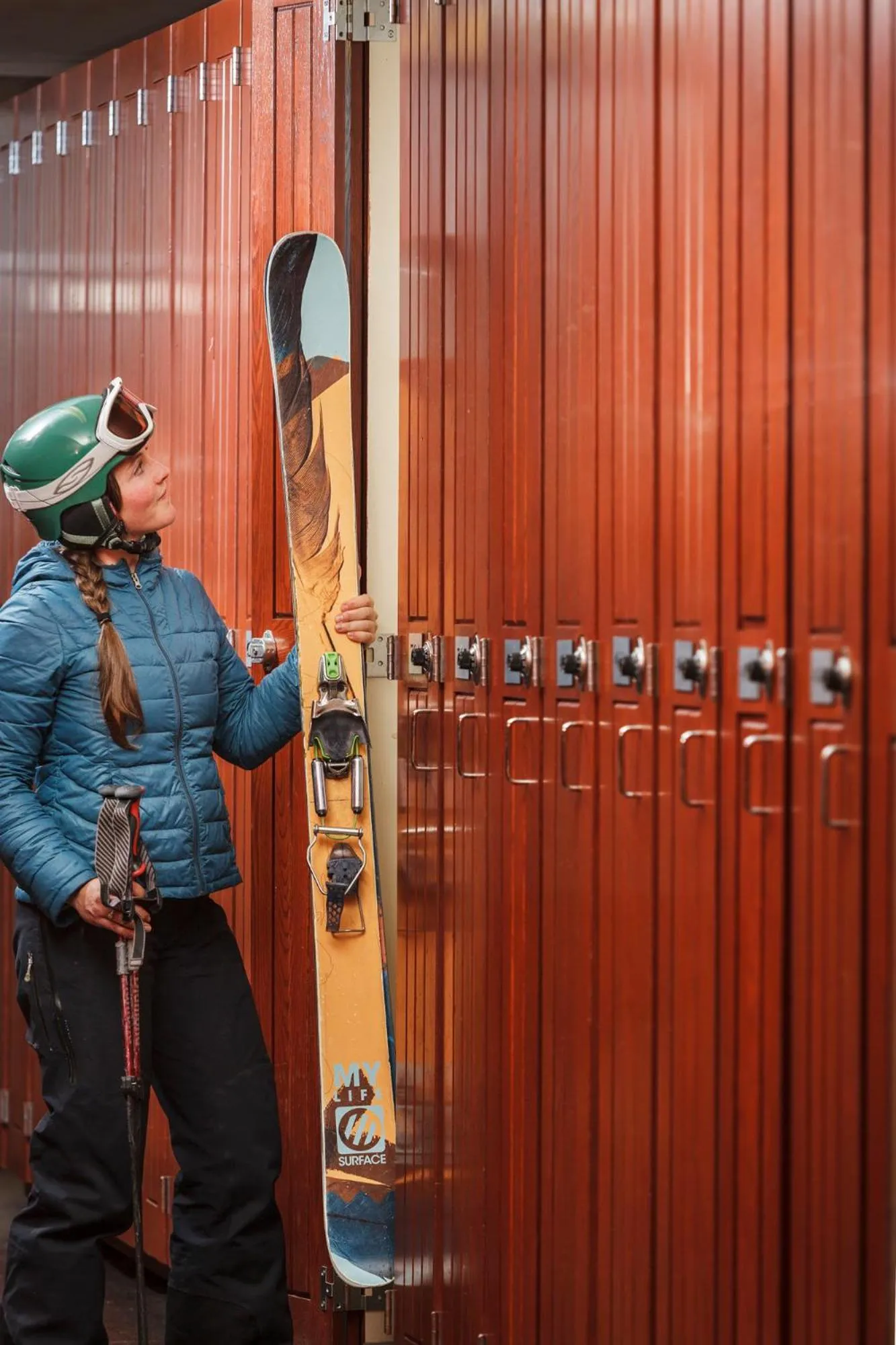 Guests in Alta's Rustler Lodge